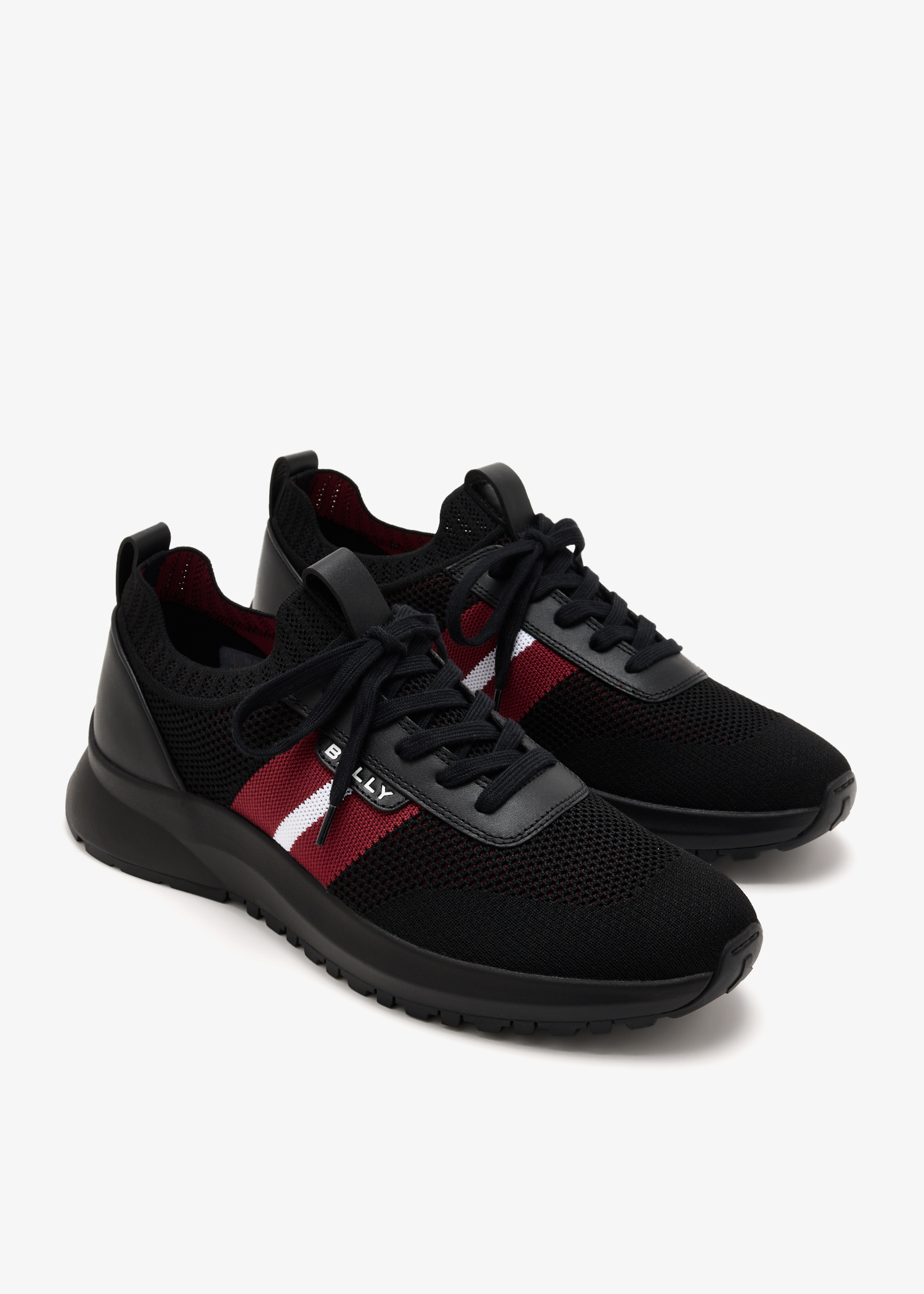 【関税&送料込】Bally Darnell Sneaker Bally Tennis Sneakers | Black | FARFETCH