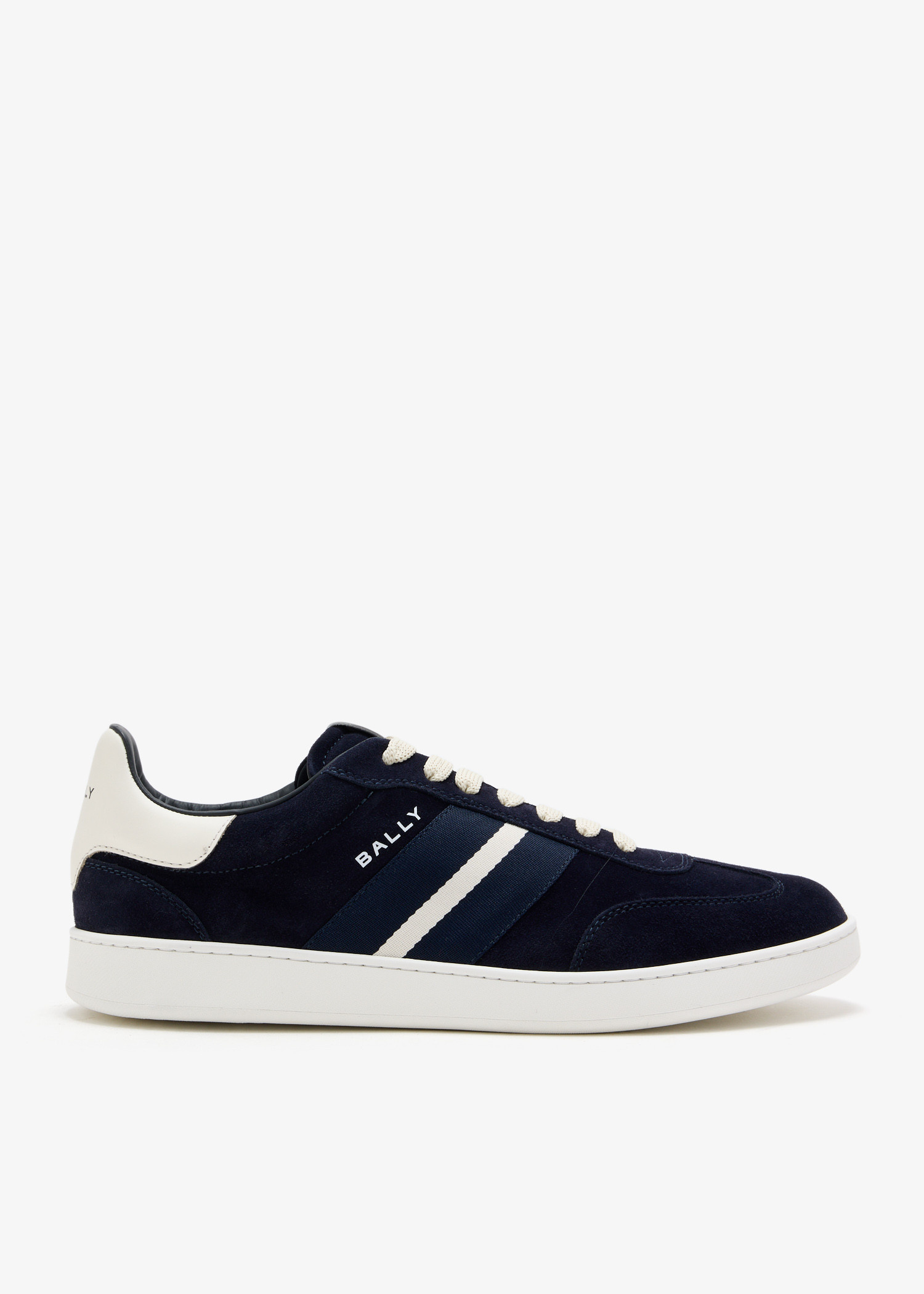 Authentic Bally sneakers navy blue suede white Bally Men main image 4