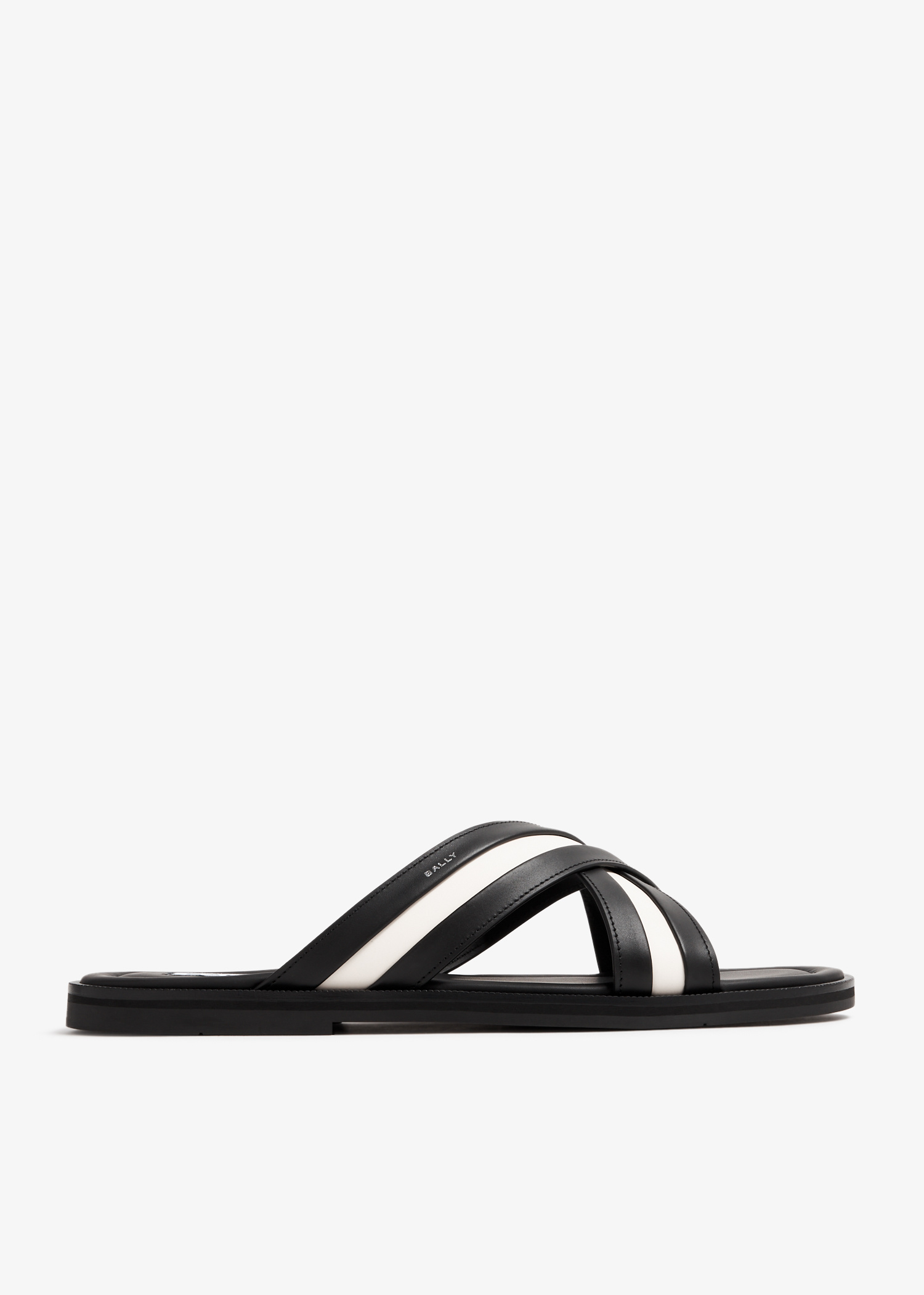 Bally Gherry sandals for Men - Black in Kuwait | Level Shoes