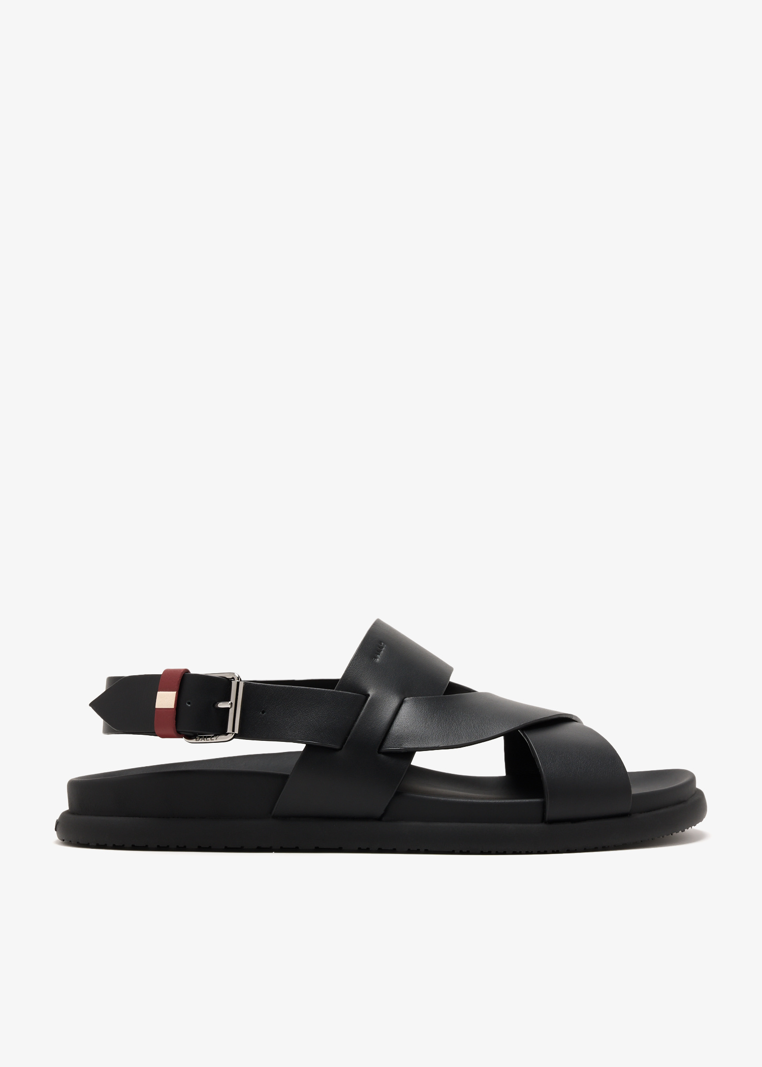 Bally Nykos sandals for Men - Black in UAE | Level Shoes