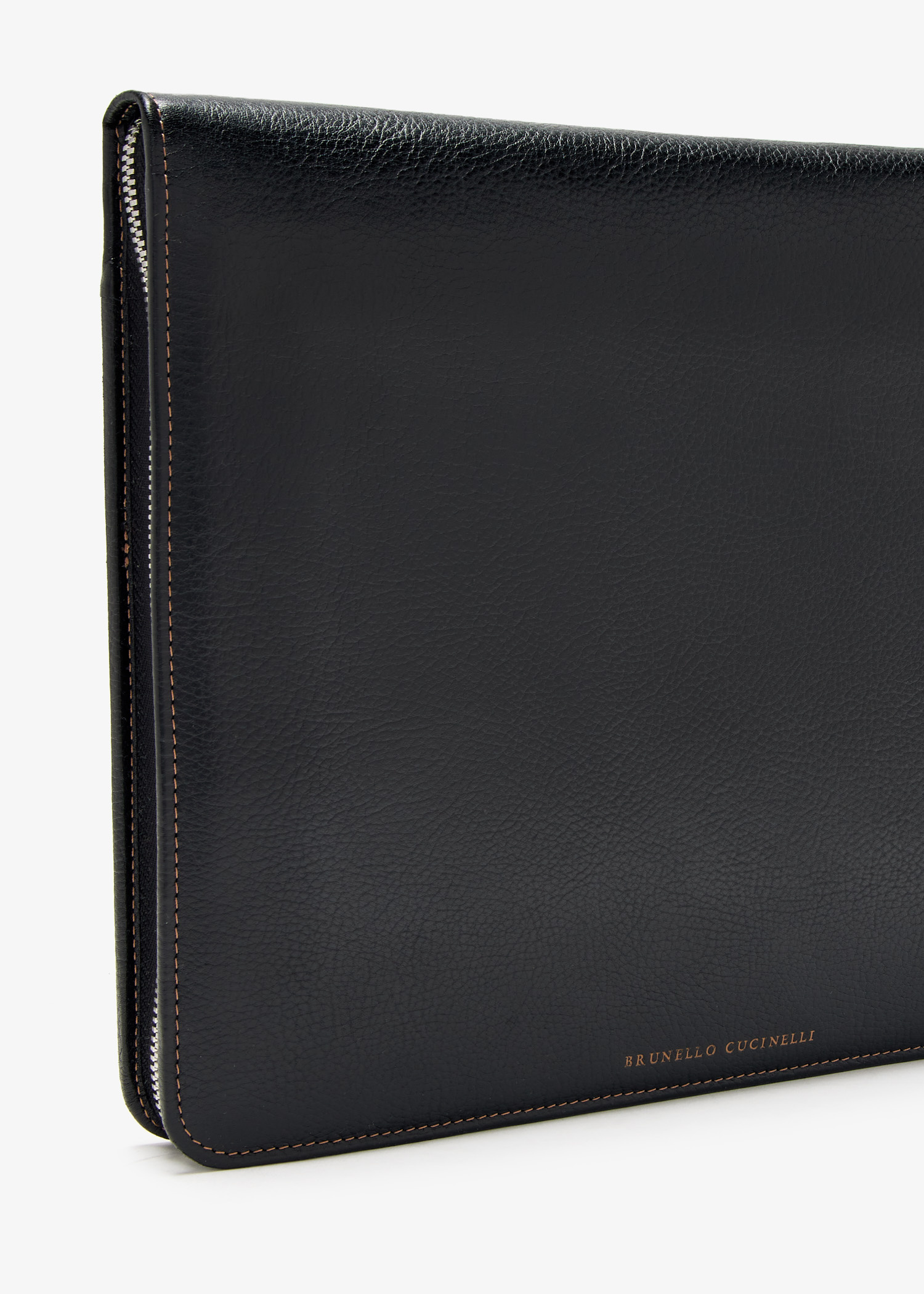 Brunello Cucinelli Logo laptop bag for Men - Black in UAE Brunello Cucinelli Logo laptop bag for Men - Black in UAE