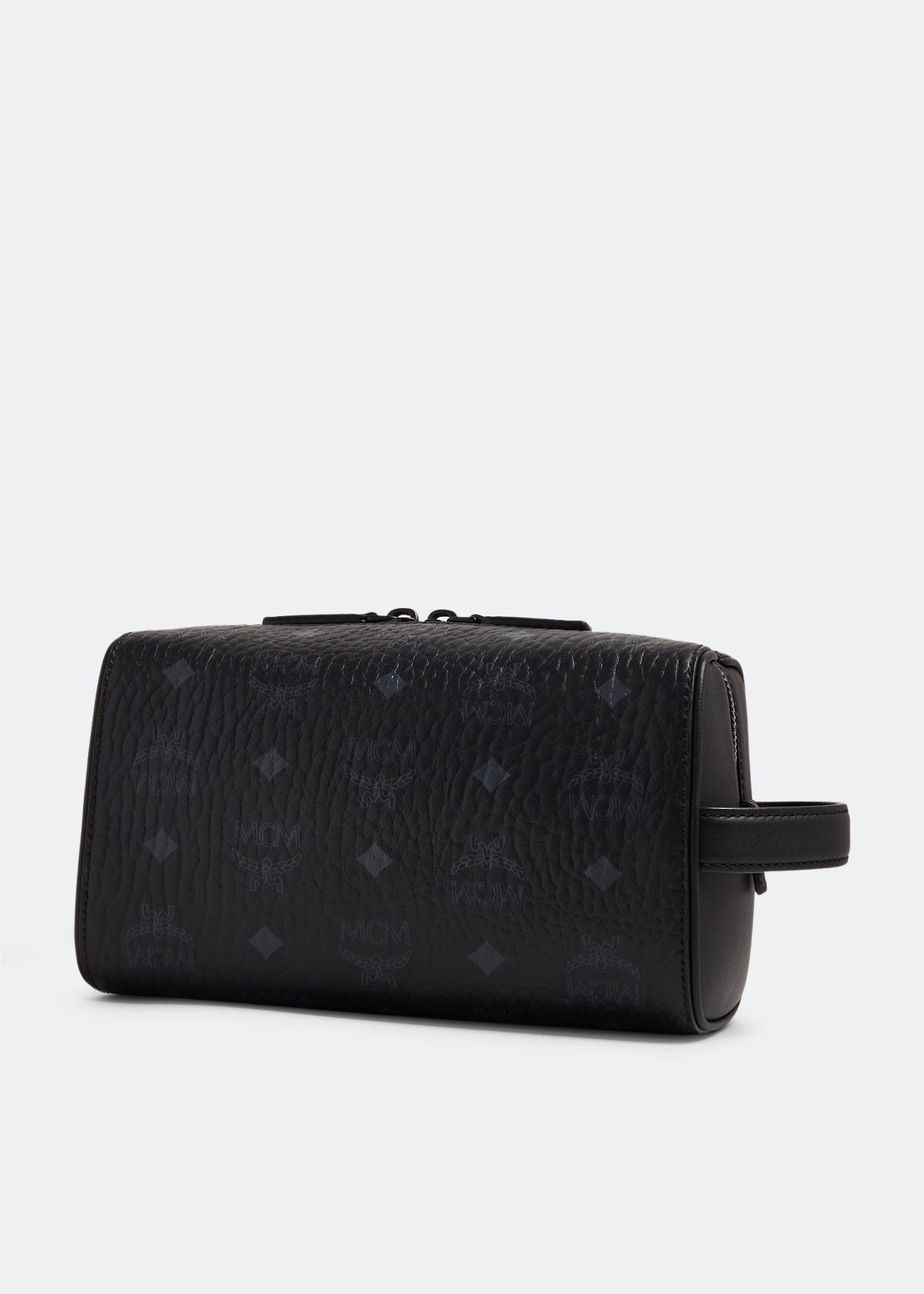 MCM Medium Ottomar toiletry bag for Men - Black in UAE | Level Shoes