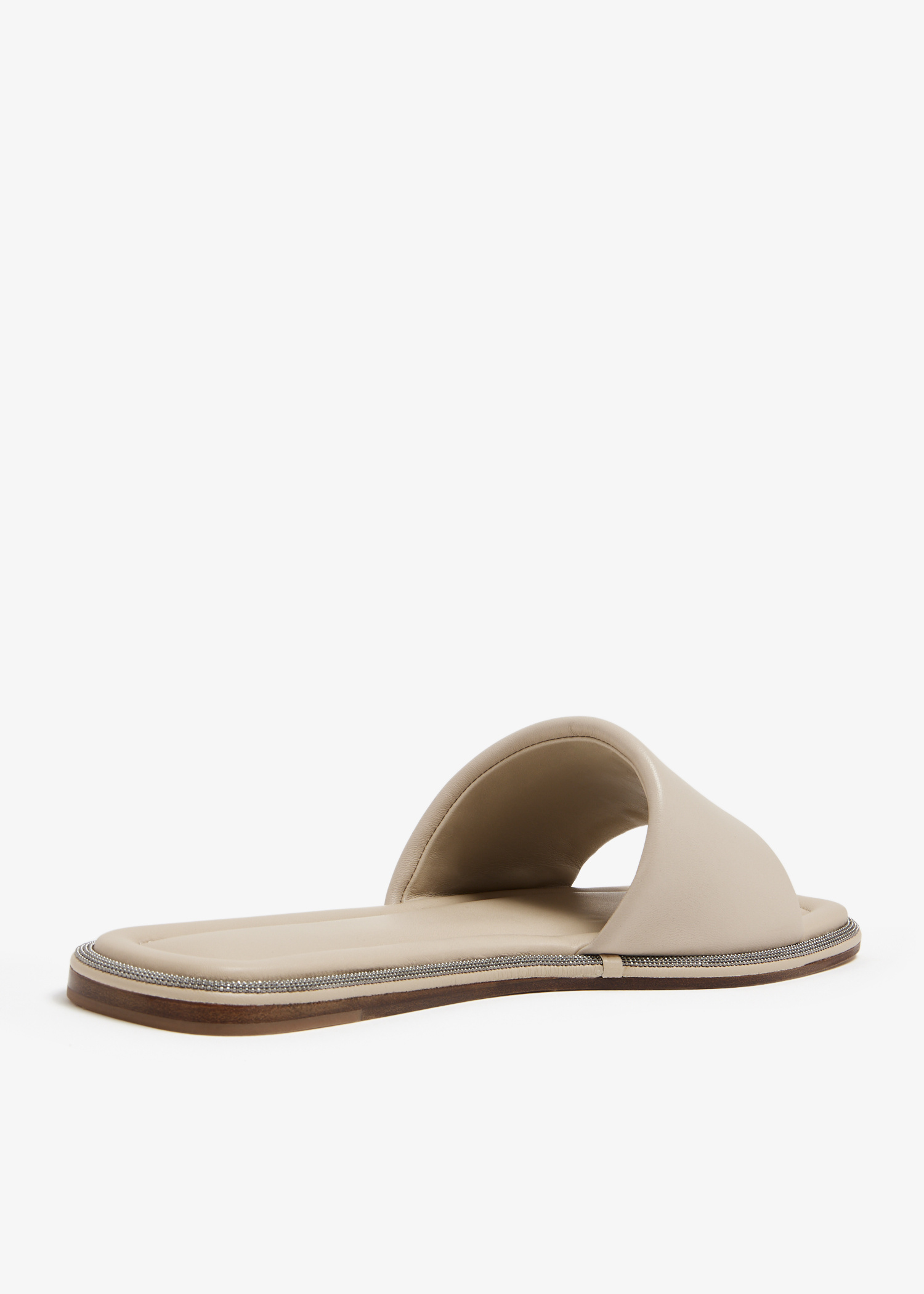 Brunello Cucinelli Square toe sandals for Women - Beige in
