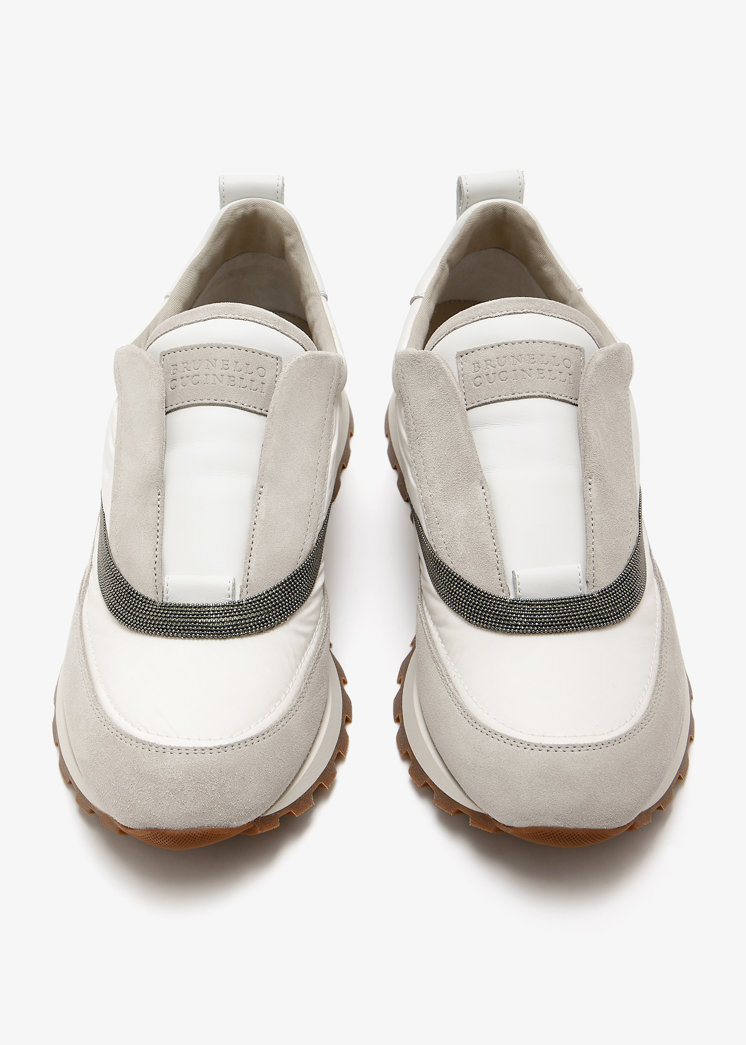 Brunello Cucinelli Monili chain sneakers for Women - White