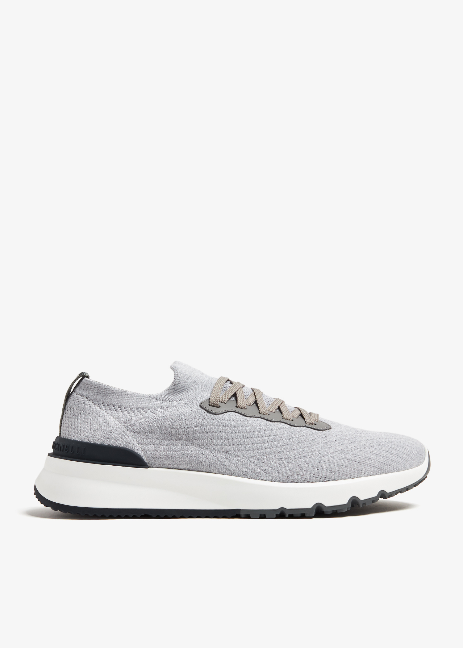 【関税込み】BRUNELLO CUCINELLI Lurex sneakers Brunello Cucinelli Stretch-Knit Low-Top Sneakers | Saks