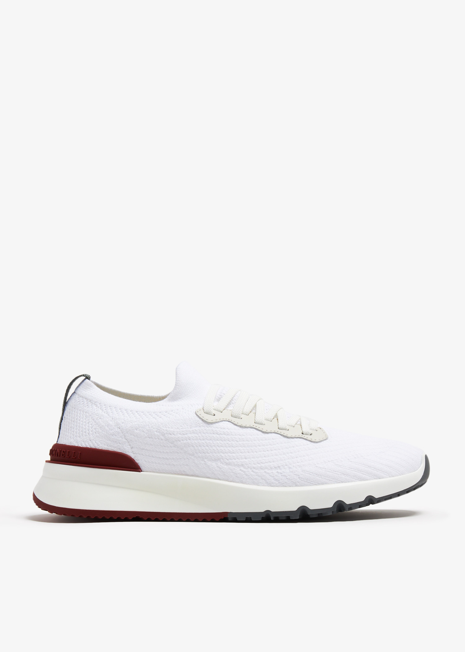 Brunello Cucinelli Knit sneakers for Men - White in UAE