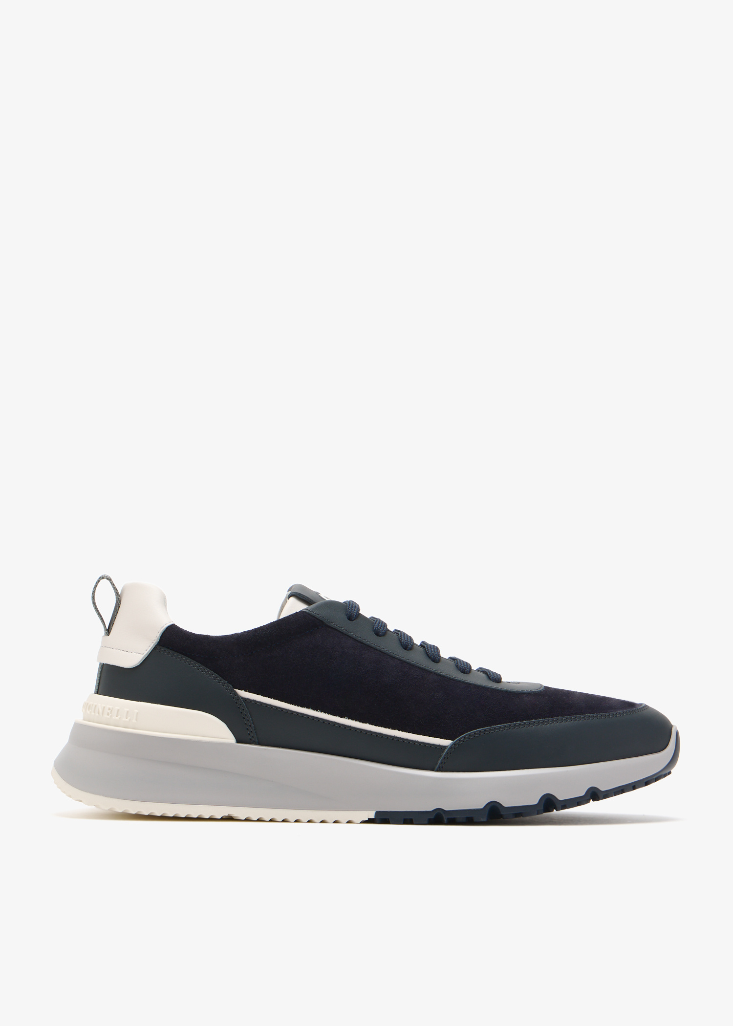 Brunello Cucinelli｜SNEAKERS (MZUSGGO278 CMA07) Brunello Cucinelli Suede runner sneakers for Men - Beige in