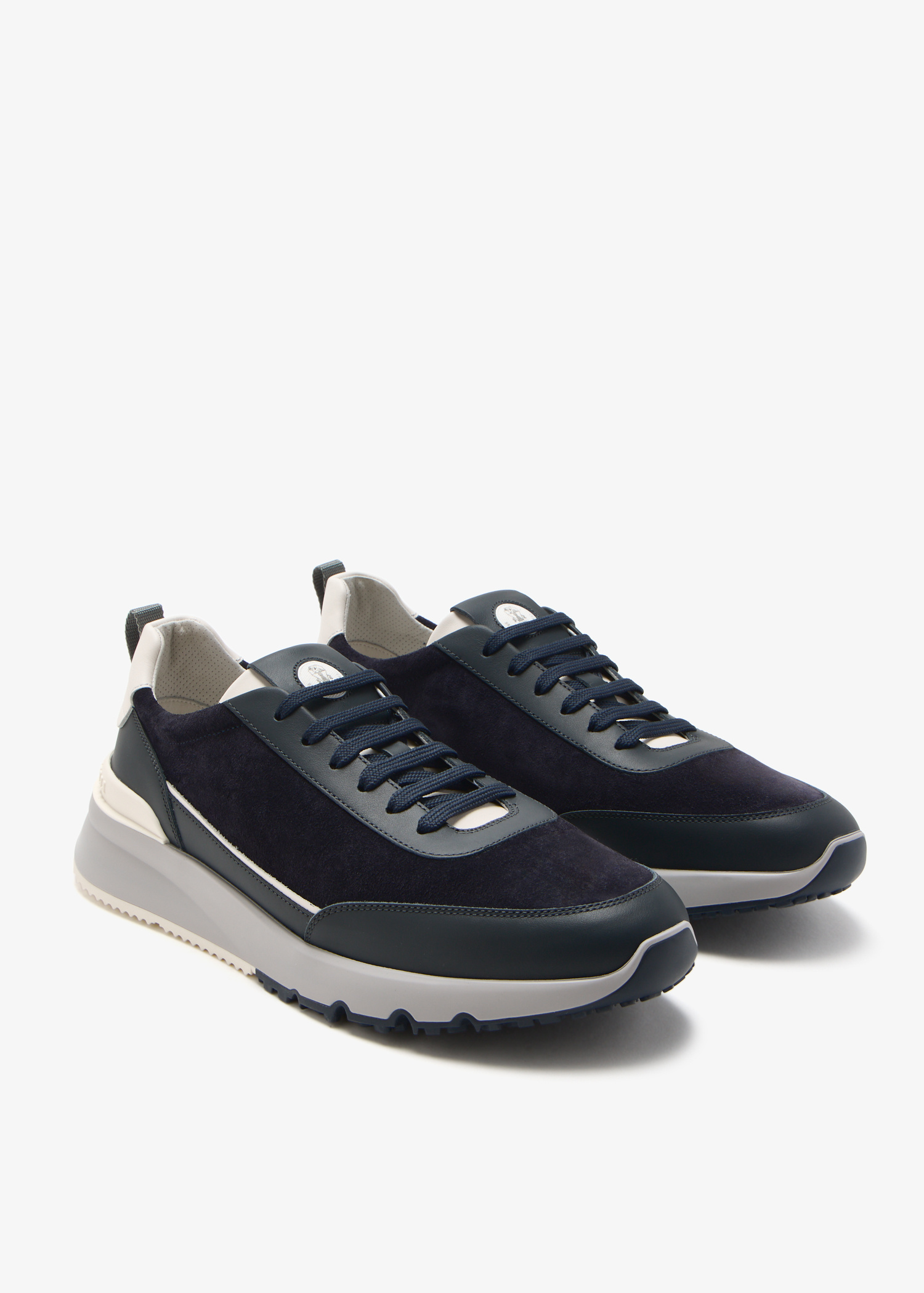 スニーカー BRUNELLO CUCINELLI 'Runners' sneakers (MZUSGGO278 CKY76) Brunello Cucinelli Suede runner sneakers for Men - Navy in