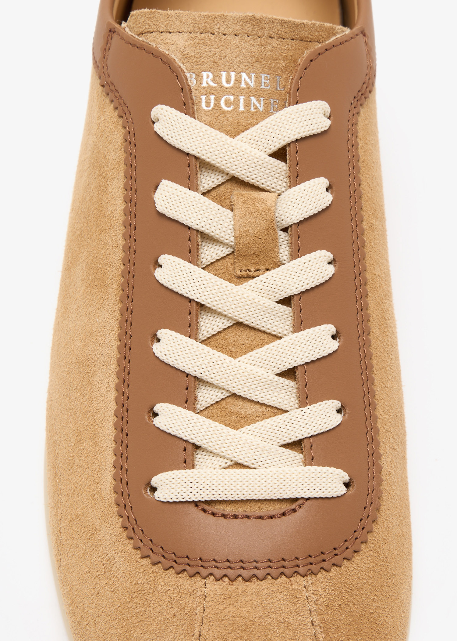 Brunello Cucinelli Suede Leather sneakers for Men - Brown in