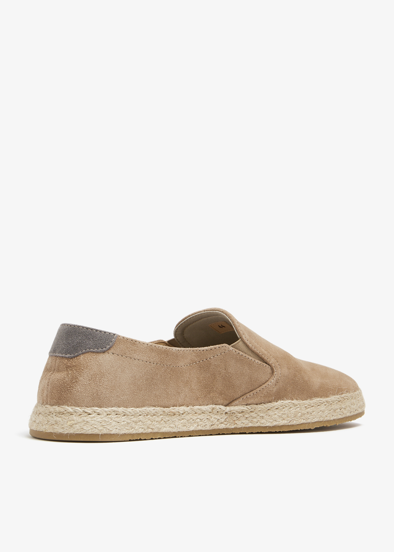 Brunello Cucinelli Suede espadrilles for Men - Beige in USA