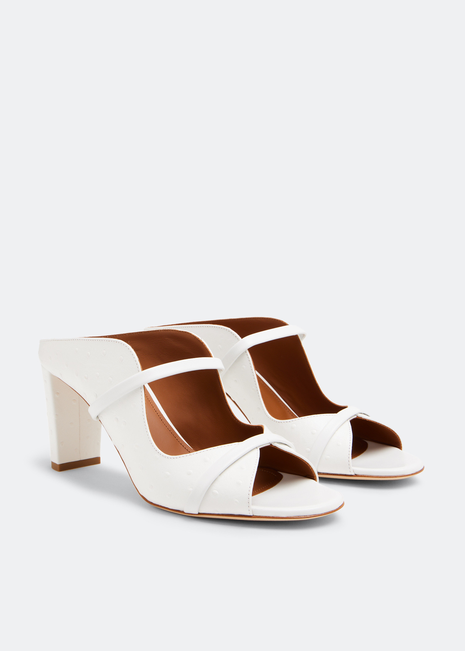 Malone Souliers Norah mules for Women - White in UAE | Level Shoes