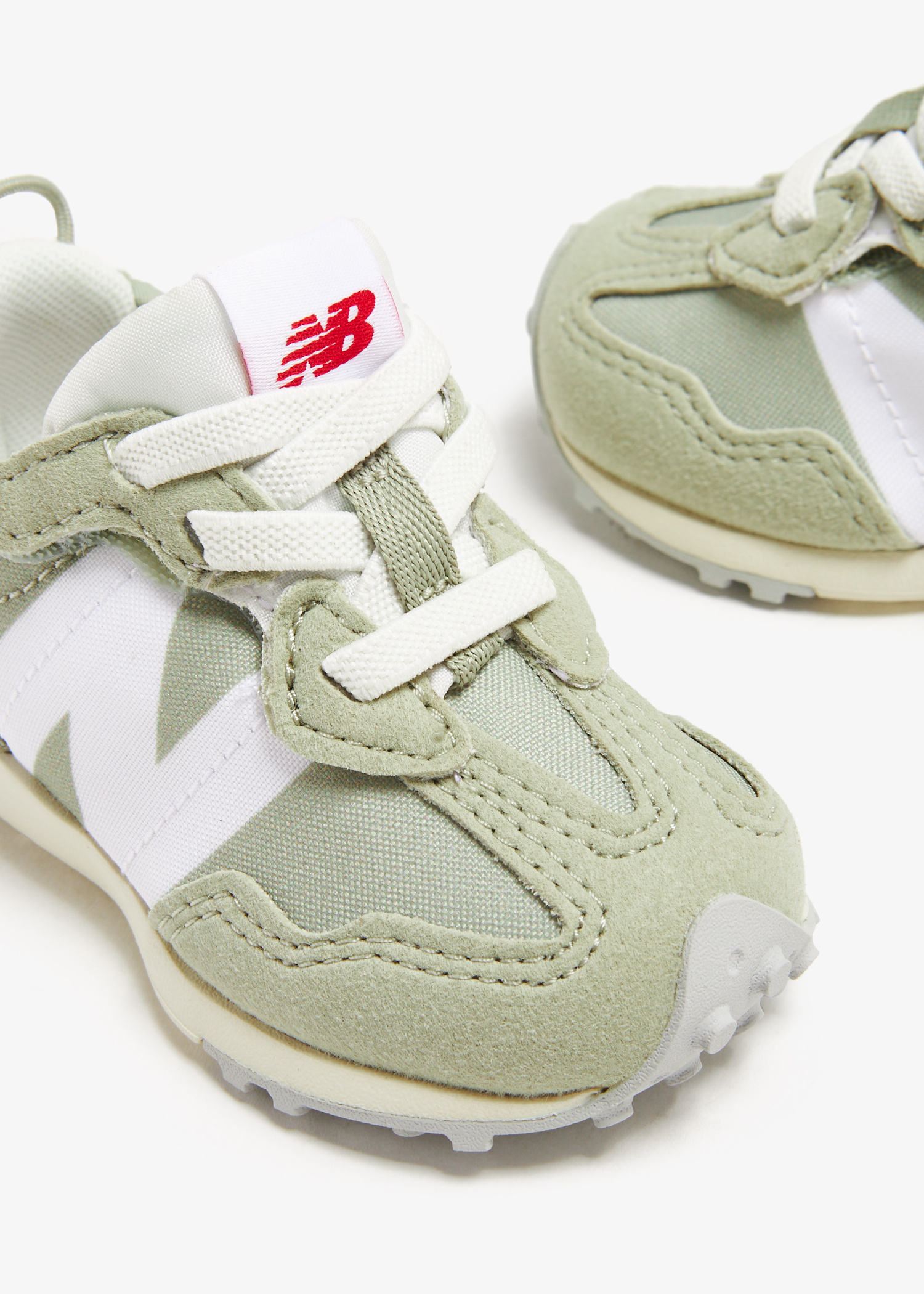 べ New Balance 327 D Width 'Beige White Green' U327LX-D