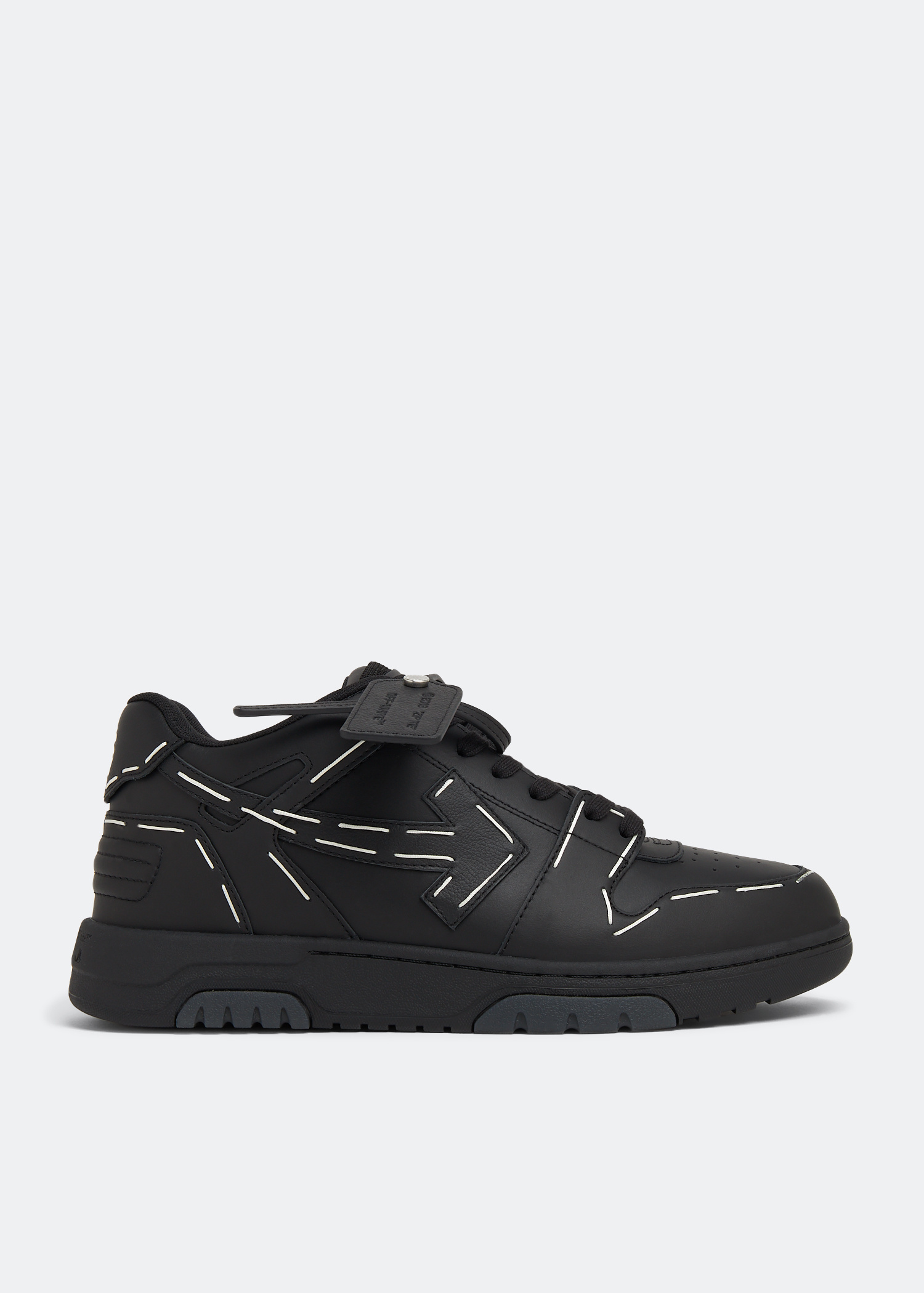 Off-White OOO 'Low Sartorial Stitching' sneakers for Men - Black