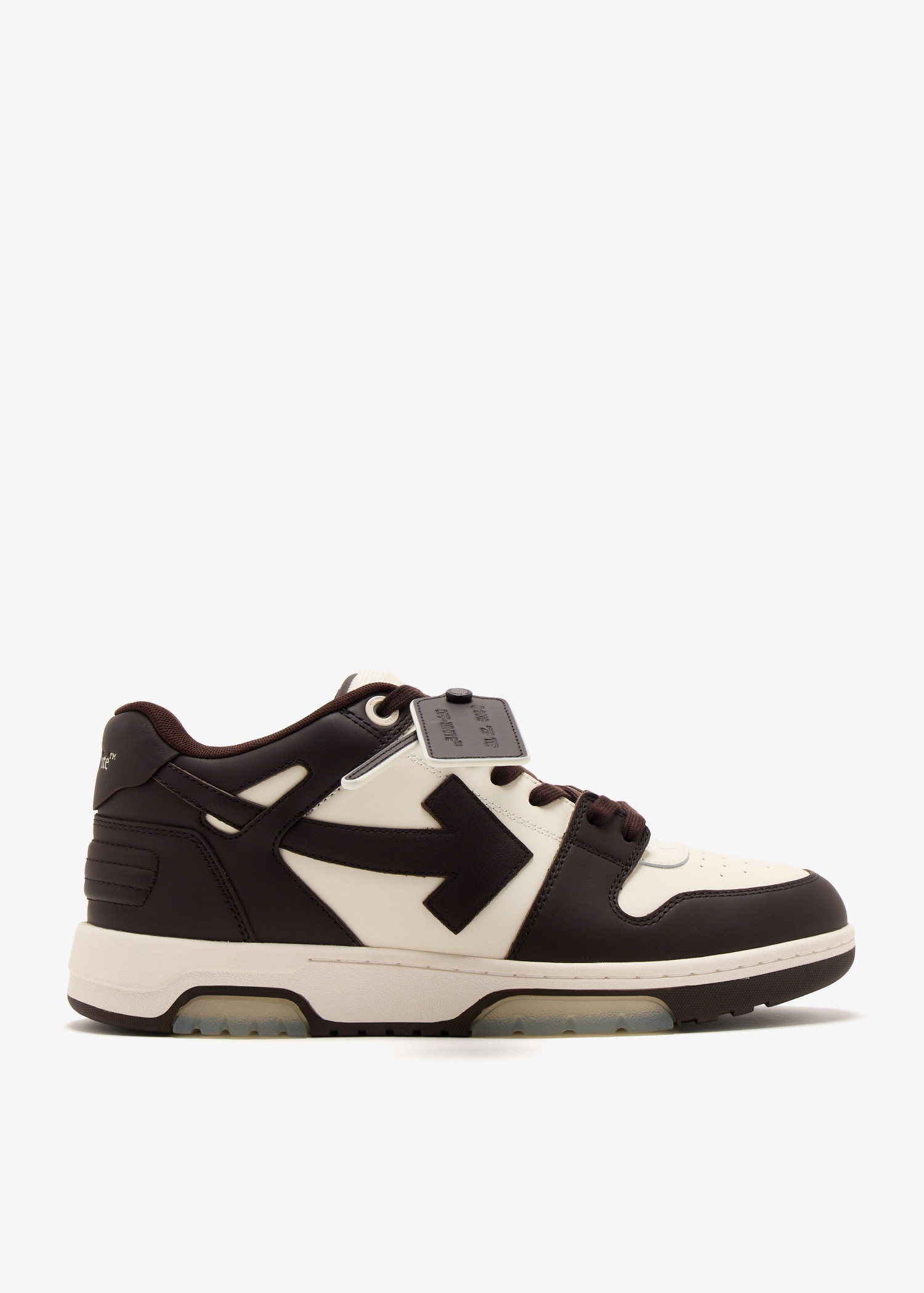 Off-White Out Of Office 'OOO' sneakers for Men - Cream in UAE