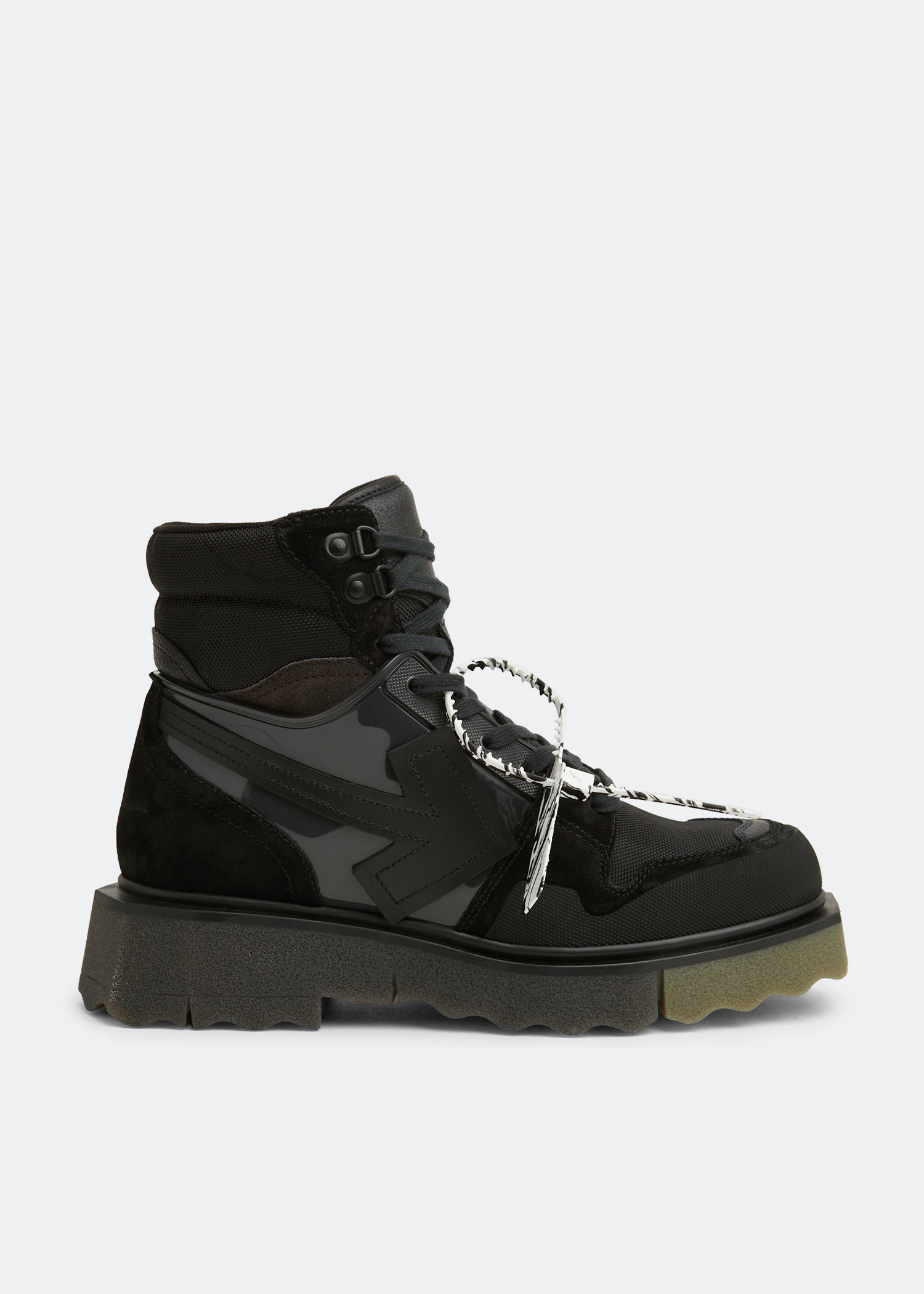 Off-White Hiking sneaker boots for Men - Black in UAE