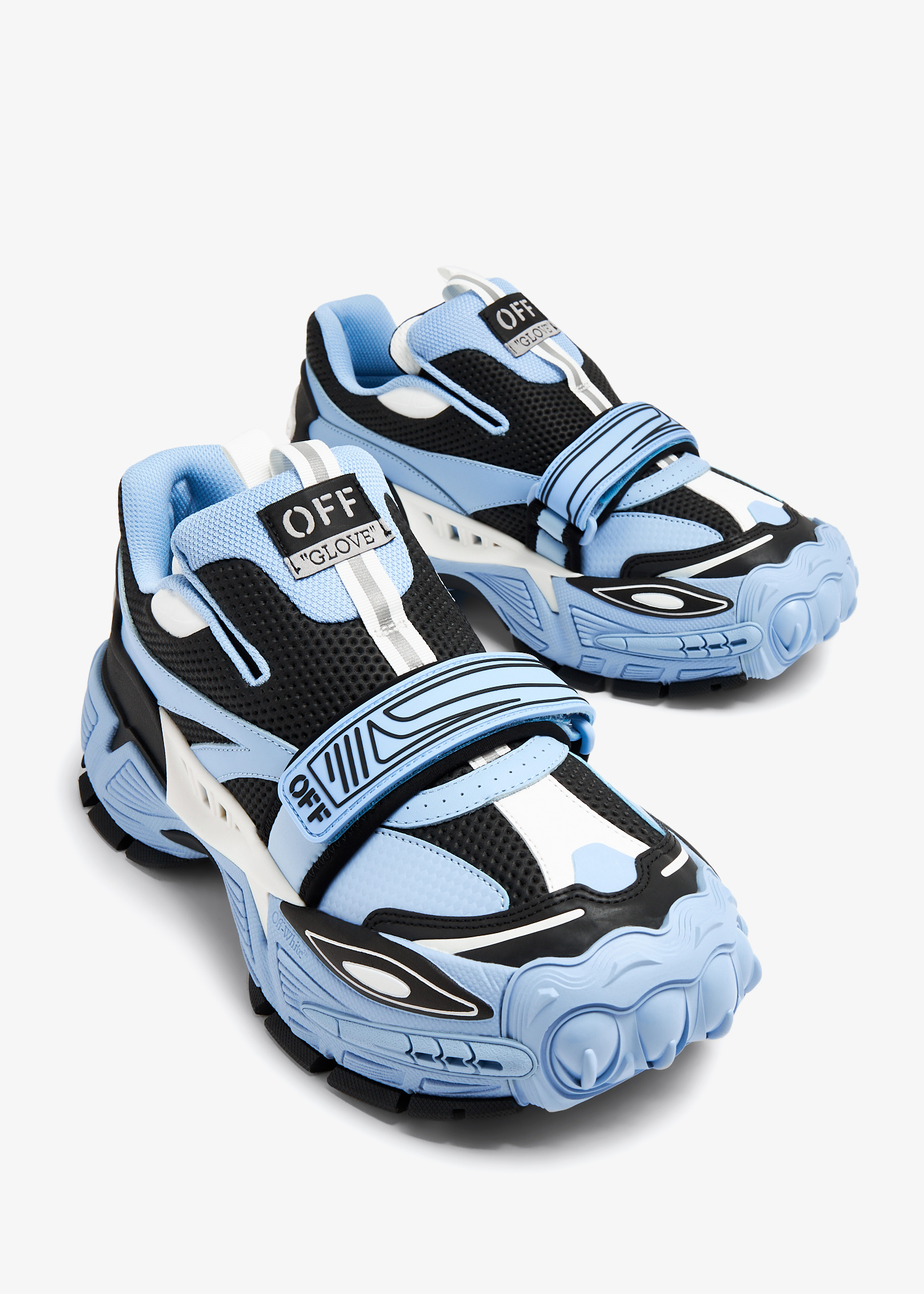 Off-White Glove slip-on sneakers for Men - Blue in USA