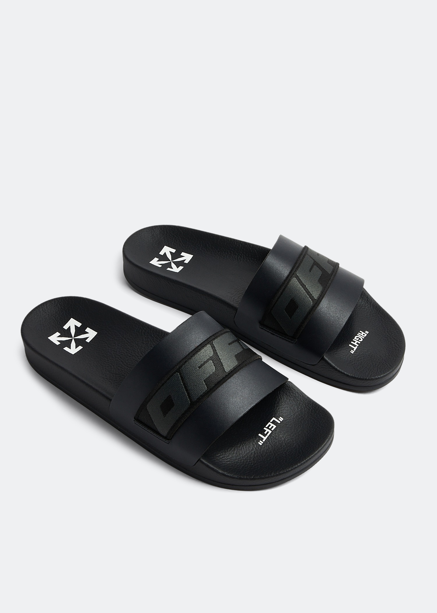 Off-White Industrial belt slides for Men - Black in Qatar