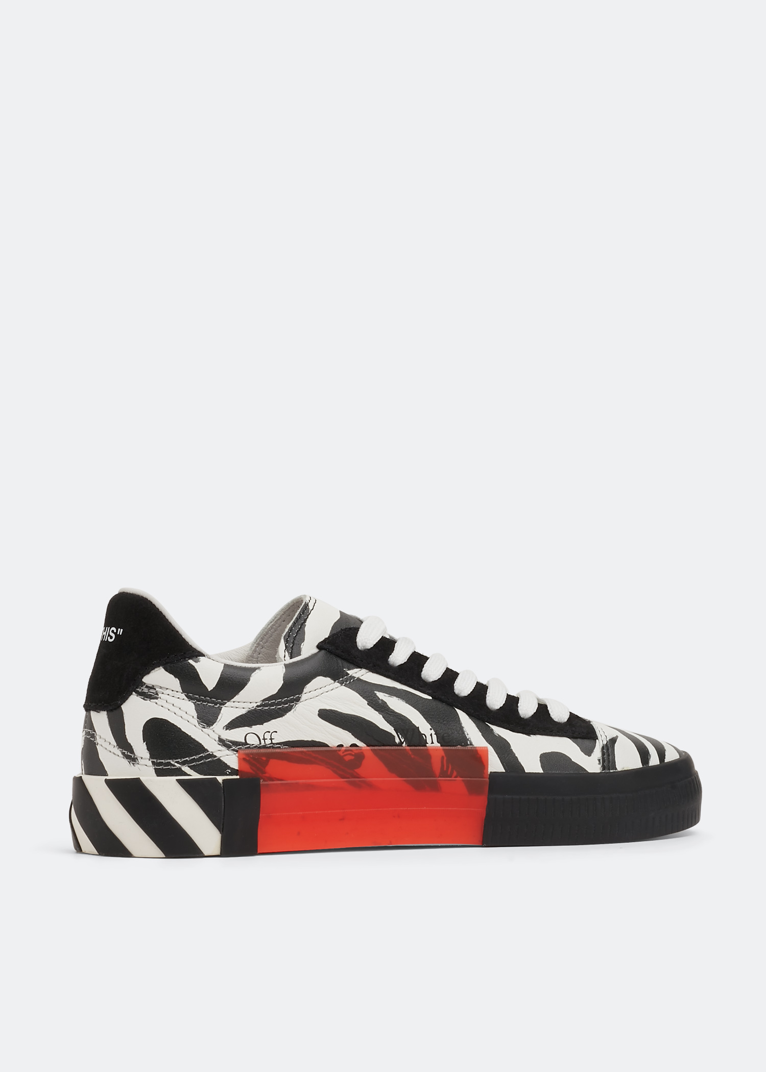 Off-White Low Vulcanised sneakers for Women - Animal Printed