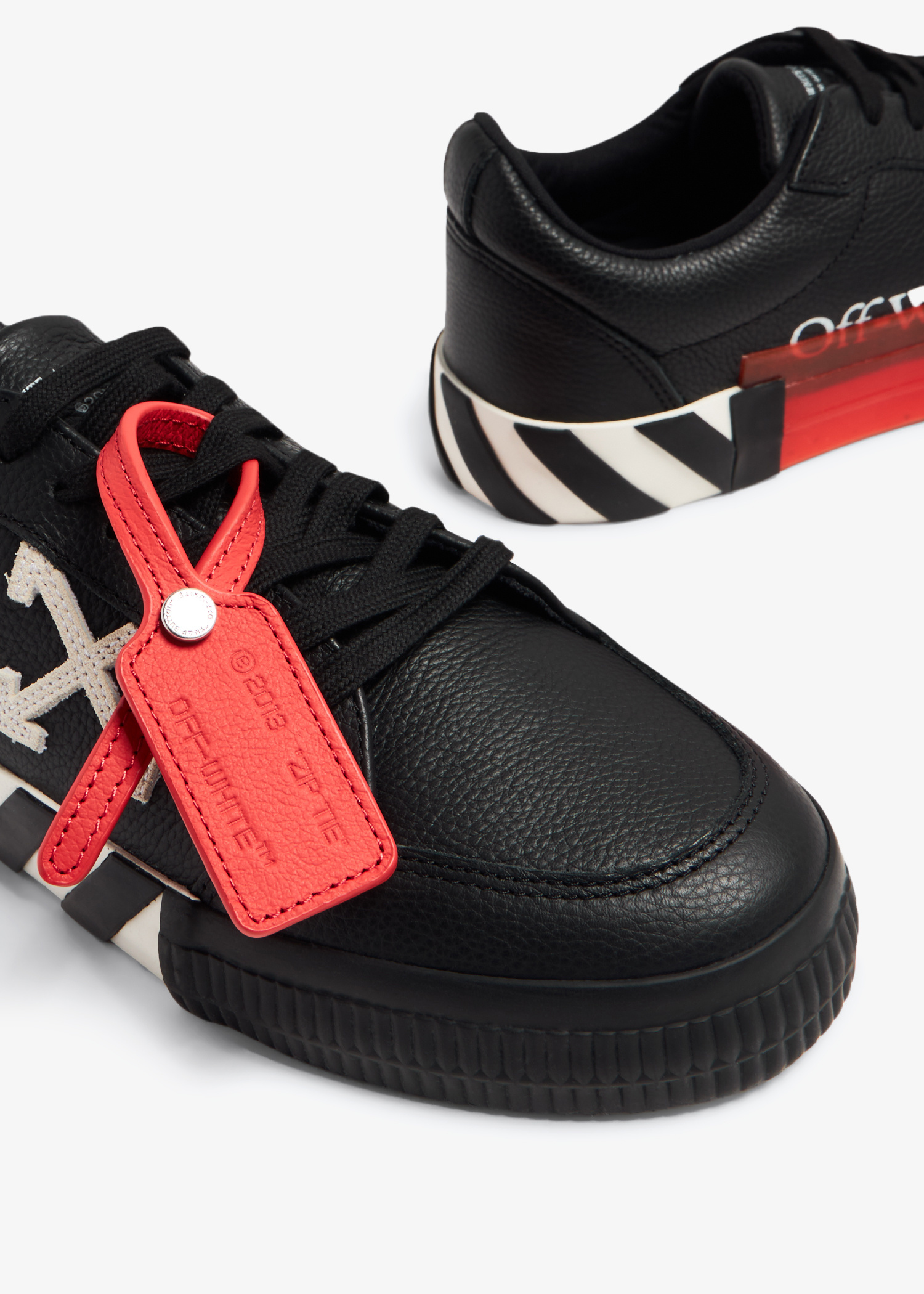 Off-White Low Vulcanised sneakers for Women - Black in Off-White Low Vulcanised sneakers for Women - Black in