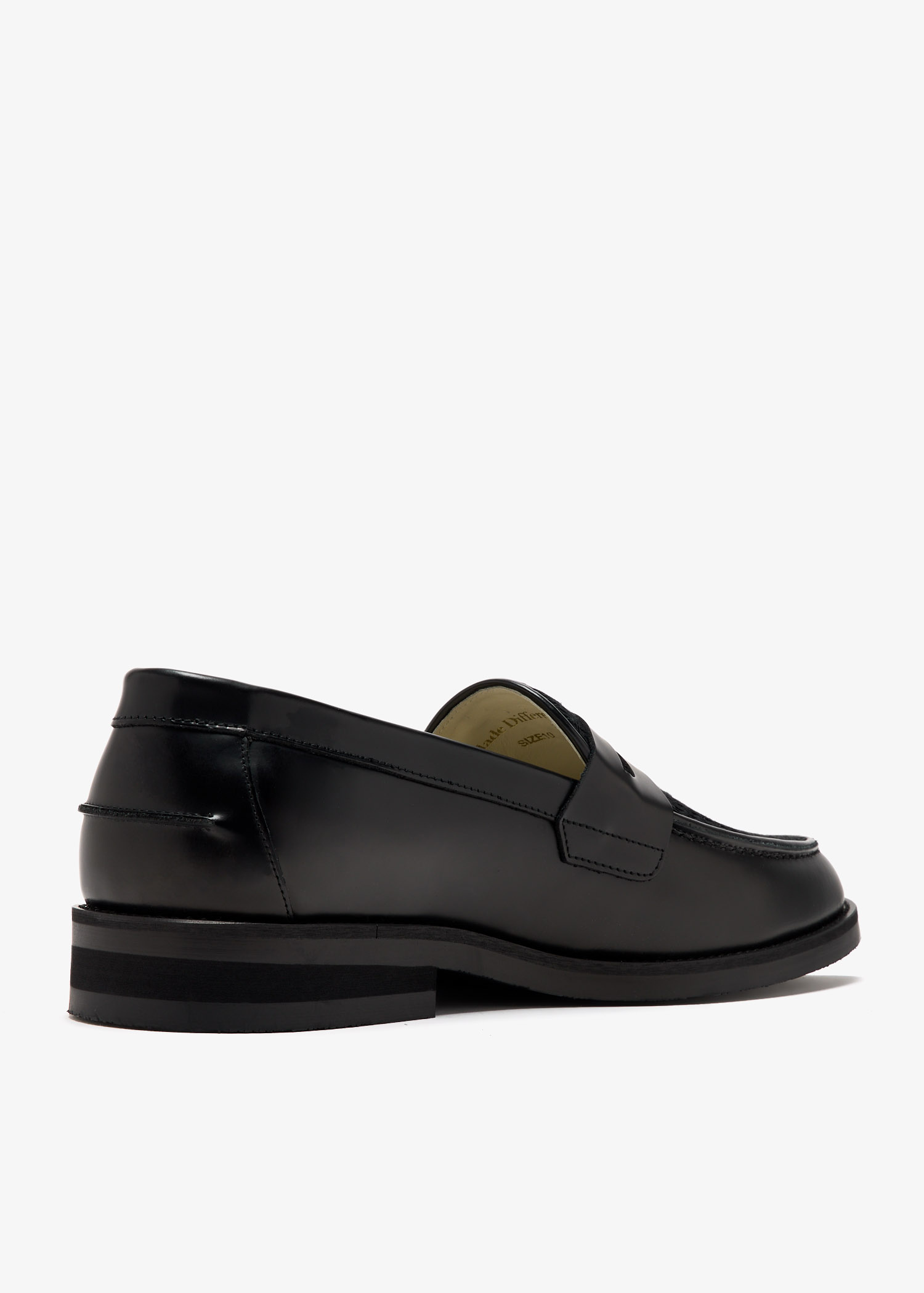 DUKE + DEXTER Wilde Rattan Penny loafers for Men - Black in UAE