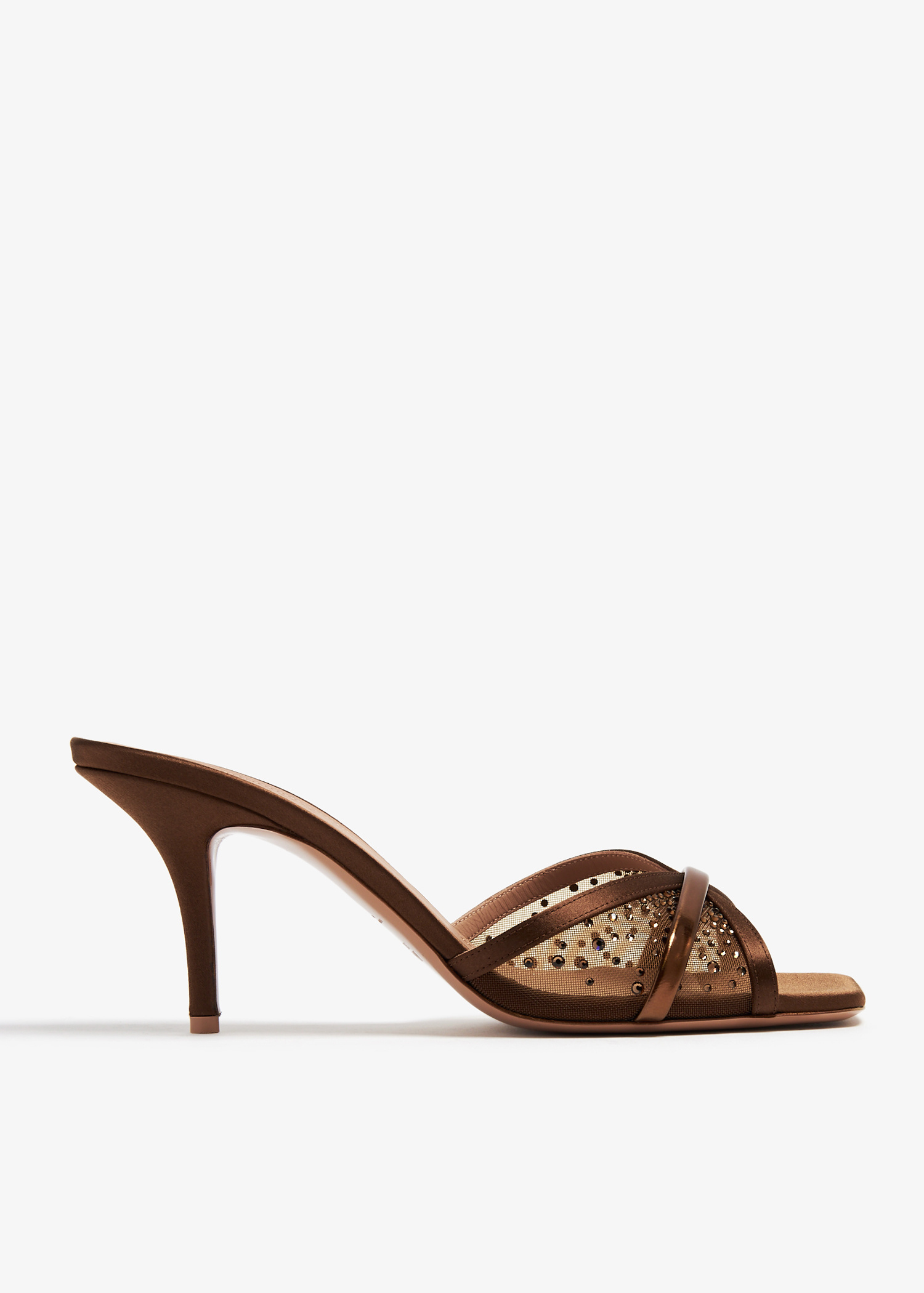 Malone Souliers Perla 70 mules for Women - Brown in UAE