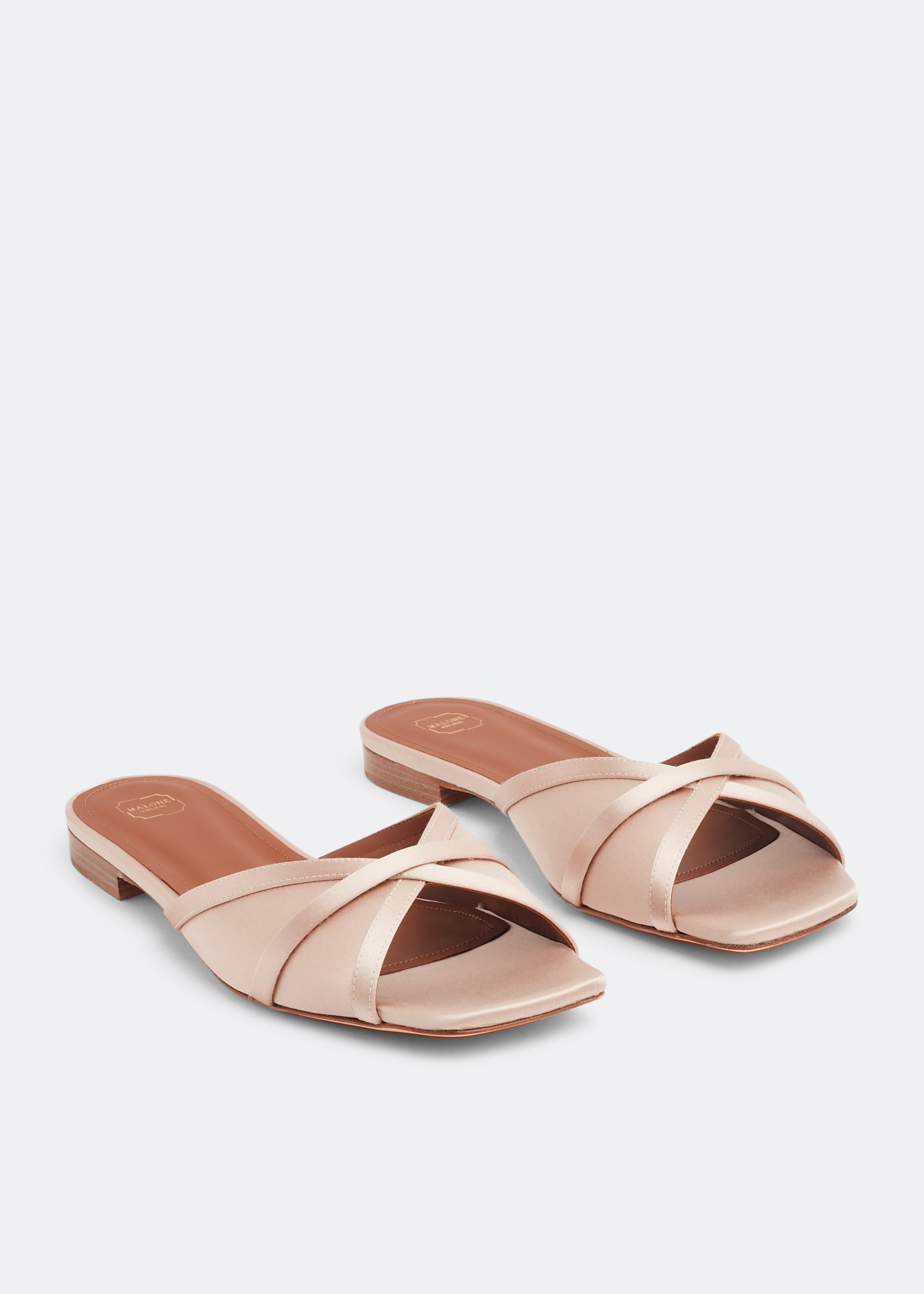Malone Souliers Perla flat sandals for Women - Beige in UAE
