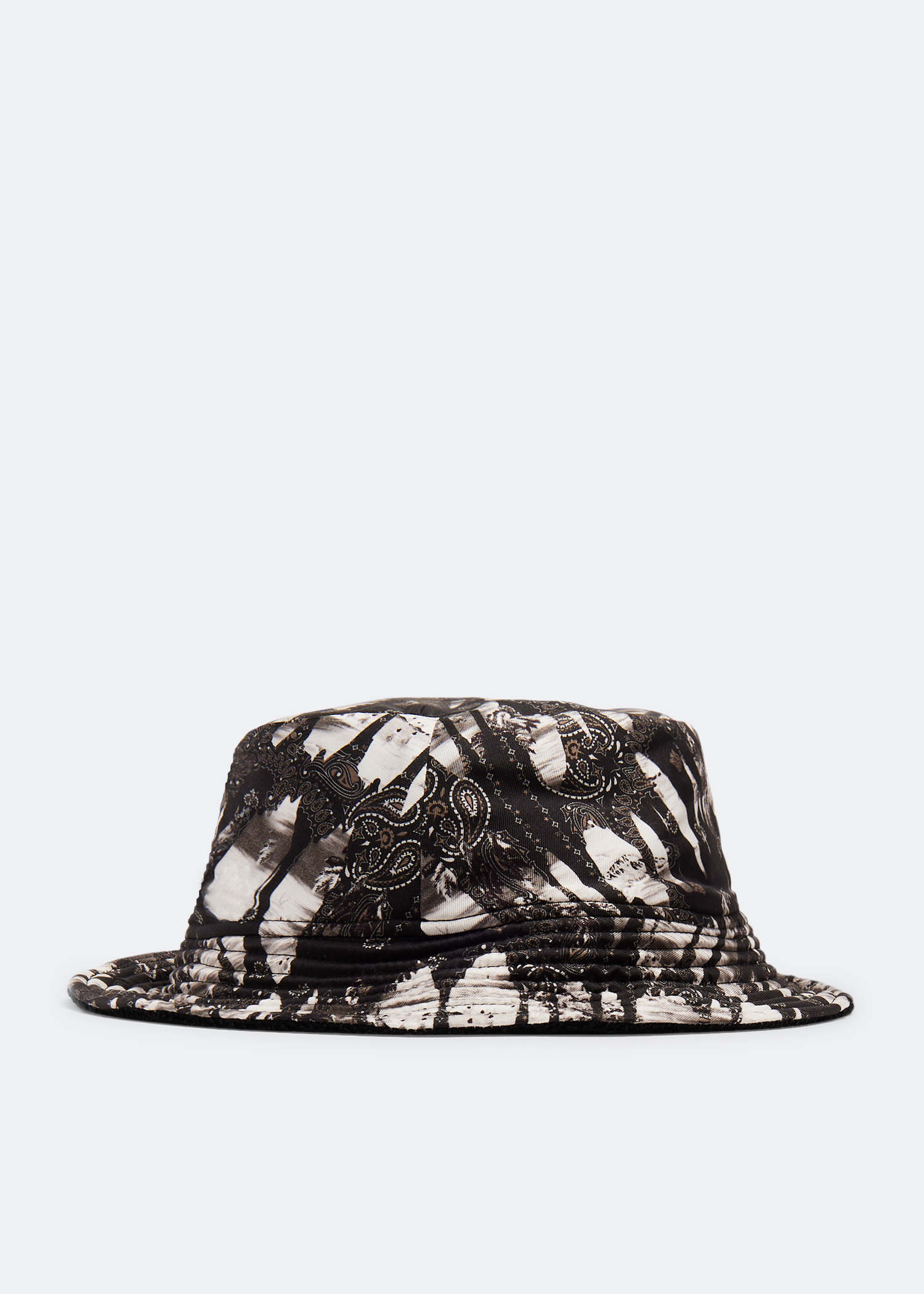 AMIRI Bandana reversible bucket hat for Men - Black in UAE | Level