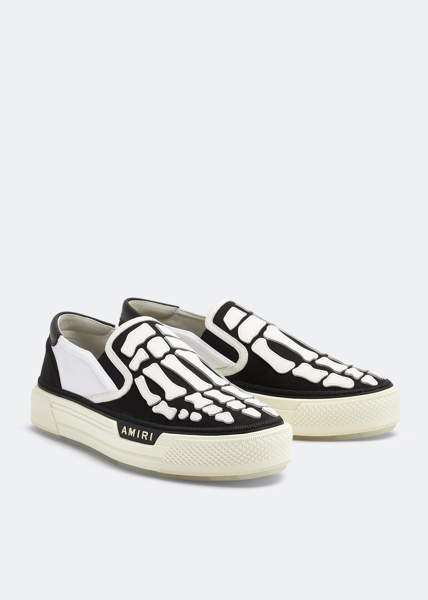 AMIRI Skel Top slip-on sneakers for Men - Black in Qatar