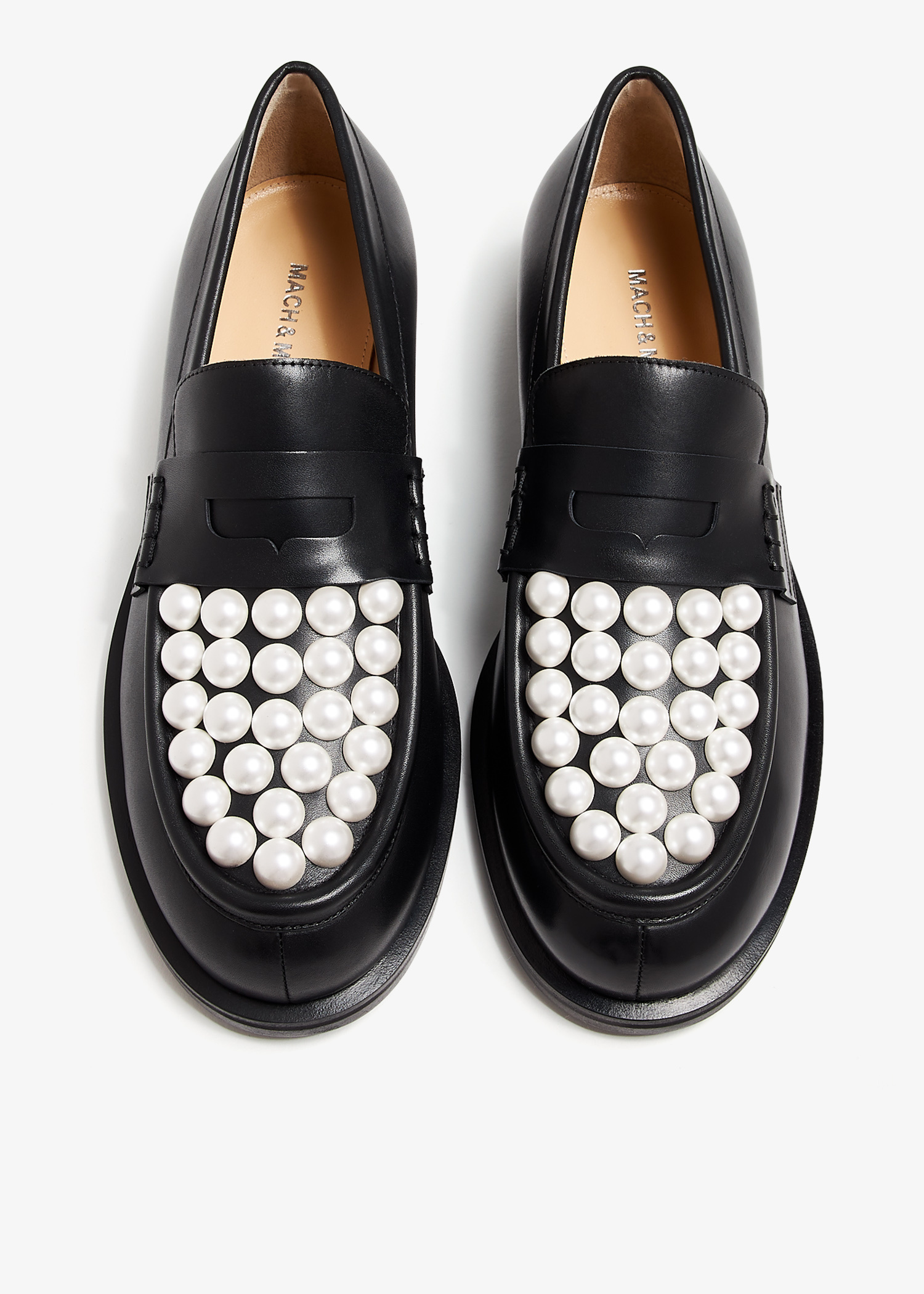 ローファー・オックスフォード MACH & MACH SIRENE BICOLOUR PEARL LOAFERS Mach & Mach Sirene Bicolour Pearl Loafers | italist, ALWAYS