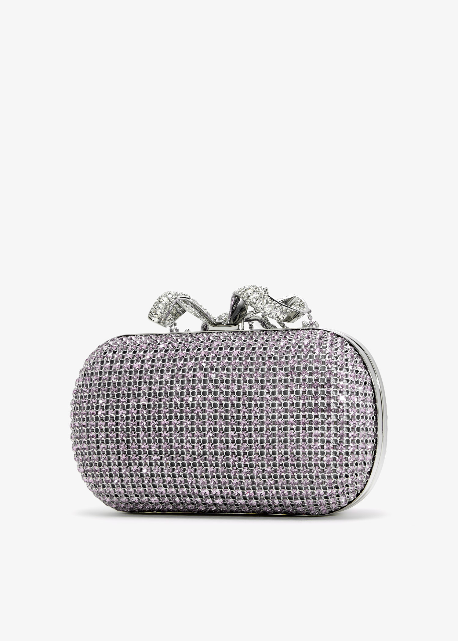 クラッチバッグ Self-Portrait Chainmail Clutch Bag Pink Chainmail Clutch Bag – self-portrait-US