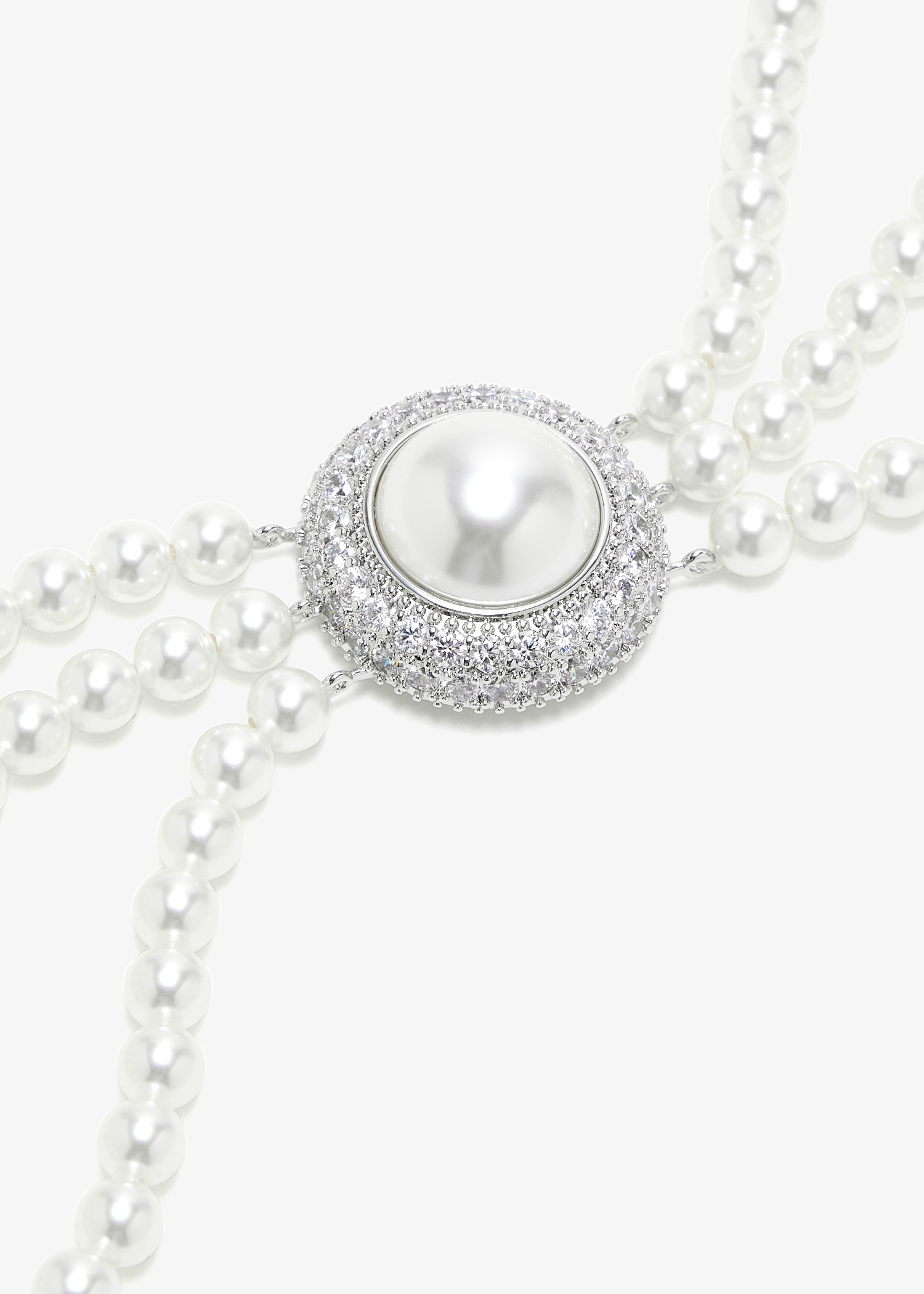アクセサリーその他 SELF-PORTRAIT Woman Jewel Silver PF25617N PEARL Self-Portrait | Accessories | Selfportrait Jewel Woman