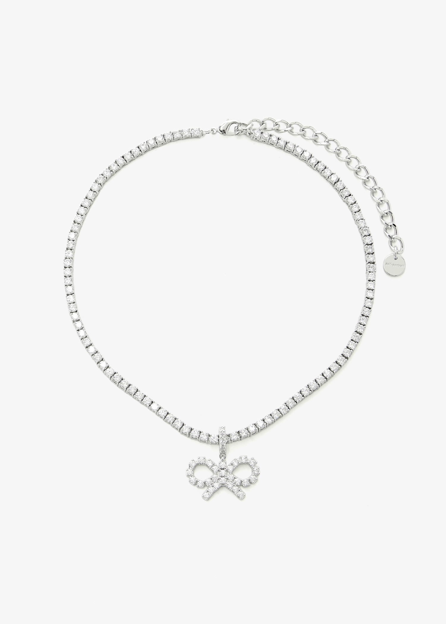 アクセサリーその他 SELF PORTRAIT Brass necklace with crystals SILVER Self Portrait Brass Necklace Crystals | eBay
