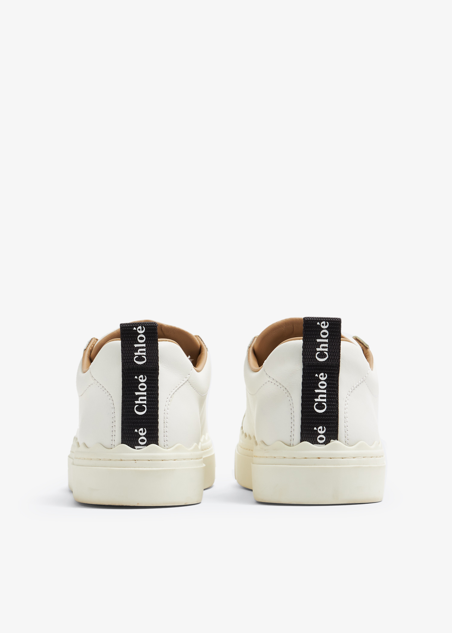 Chloé Pre-Loved Lauren sneakers for Women - White in UAE | Level Shoes