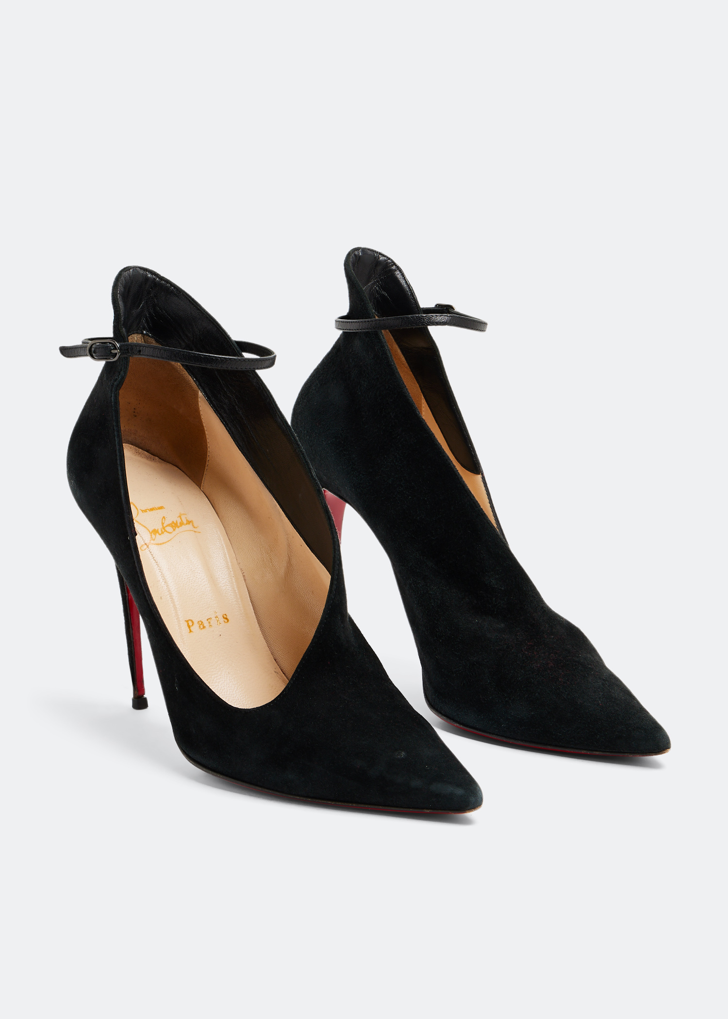 Christian Louboutin 黒 ハイヒール 約10cm CL25114S-Christian-Louboutin-