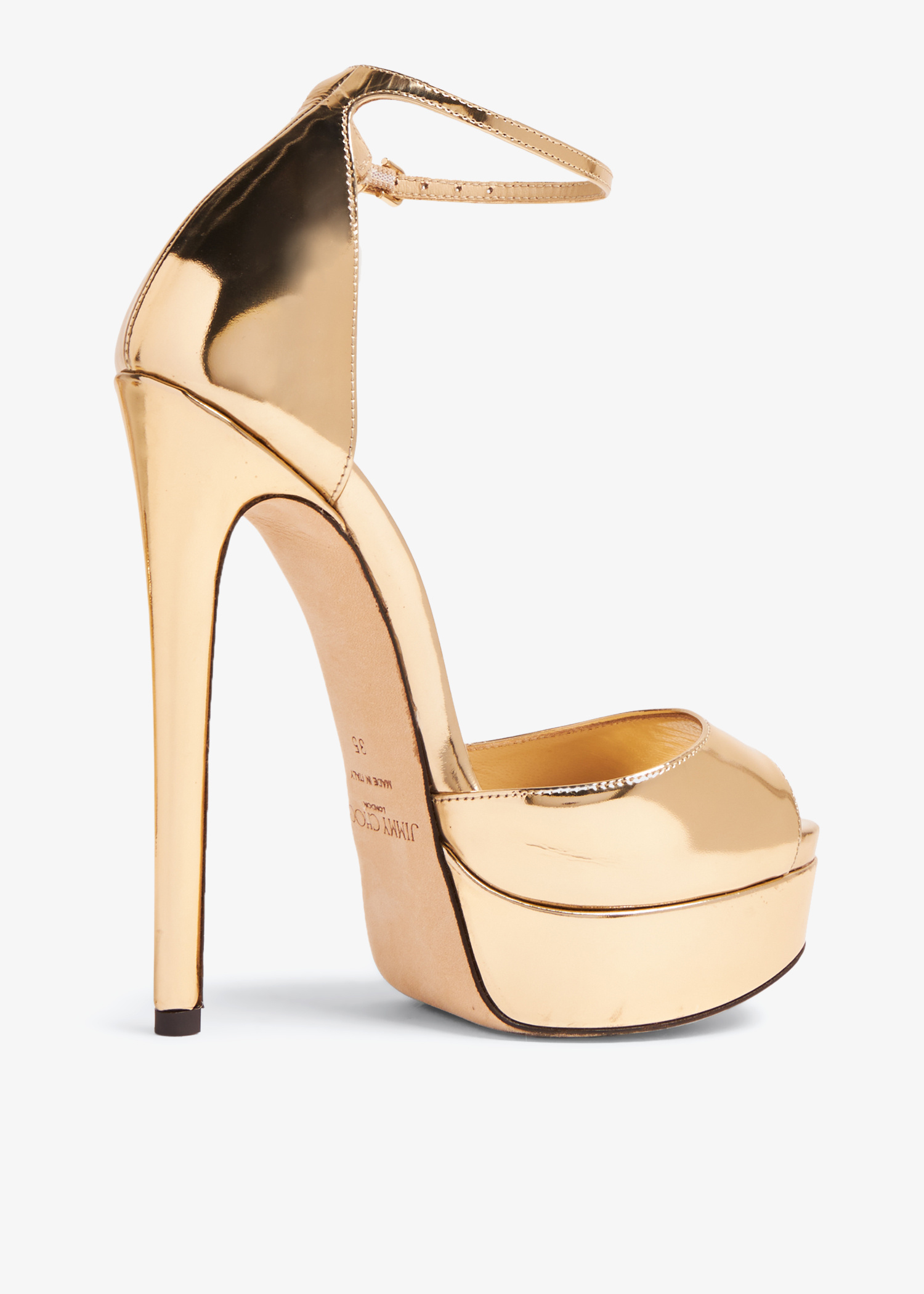 累積売上総額第１位！VIPセール★JIMMY CHOO★LOVELLA 85MM 1点限り！VIPセール☆累積売上総額第1位！┃JIMMY CHOO DINDA