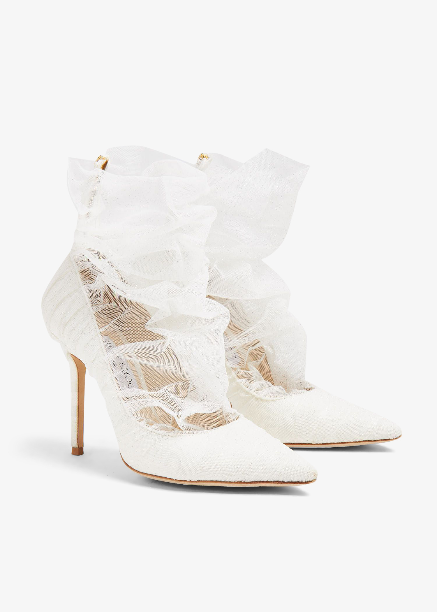 １点限り！VIPセール★累積売上総額第１位！┃JIMMY CHOO LUCY Jimmy Choo Pre-Loved Lavish 100 pumps for Women - White in