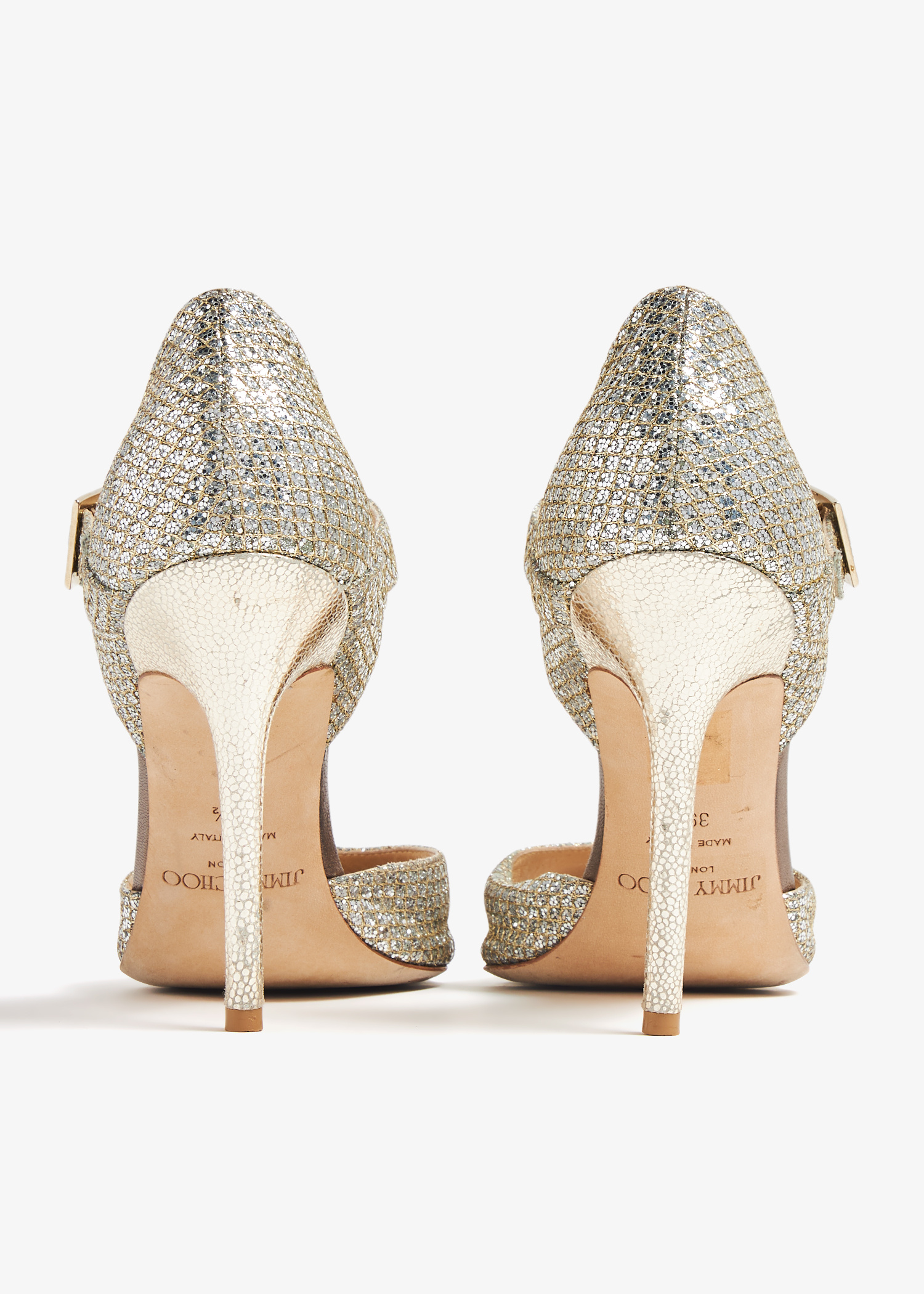 Jimmy Choo Pre-Loved Lace Mary Jane sandals for Women
