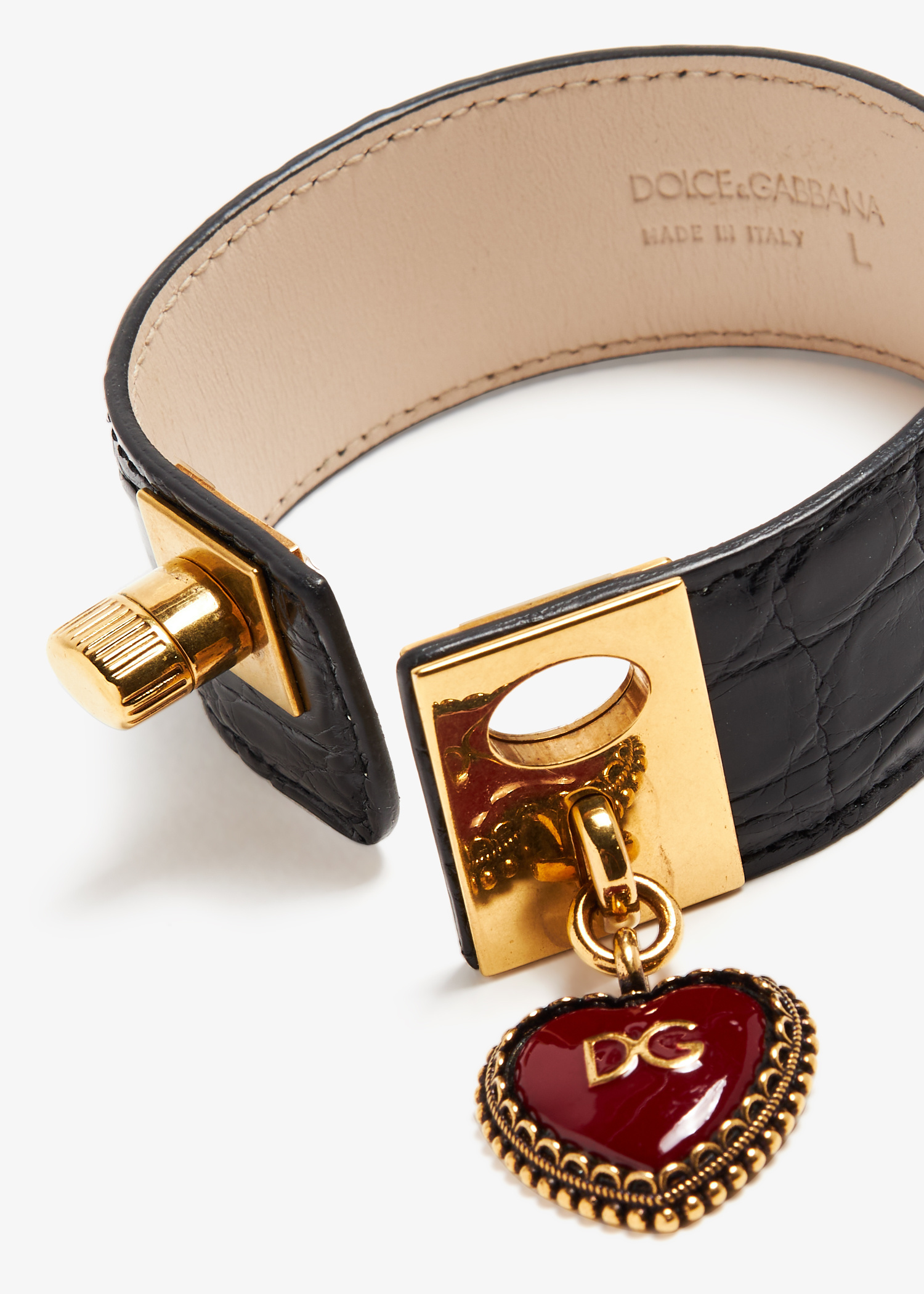 Dolce&Gabbana Pre-Loved Dauphine DG Heart bracelet for Women