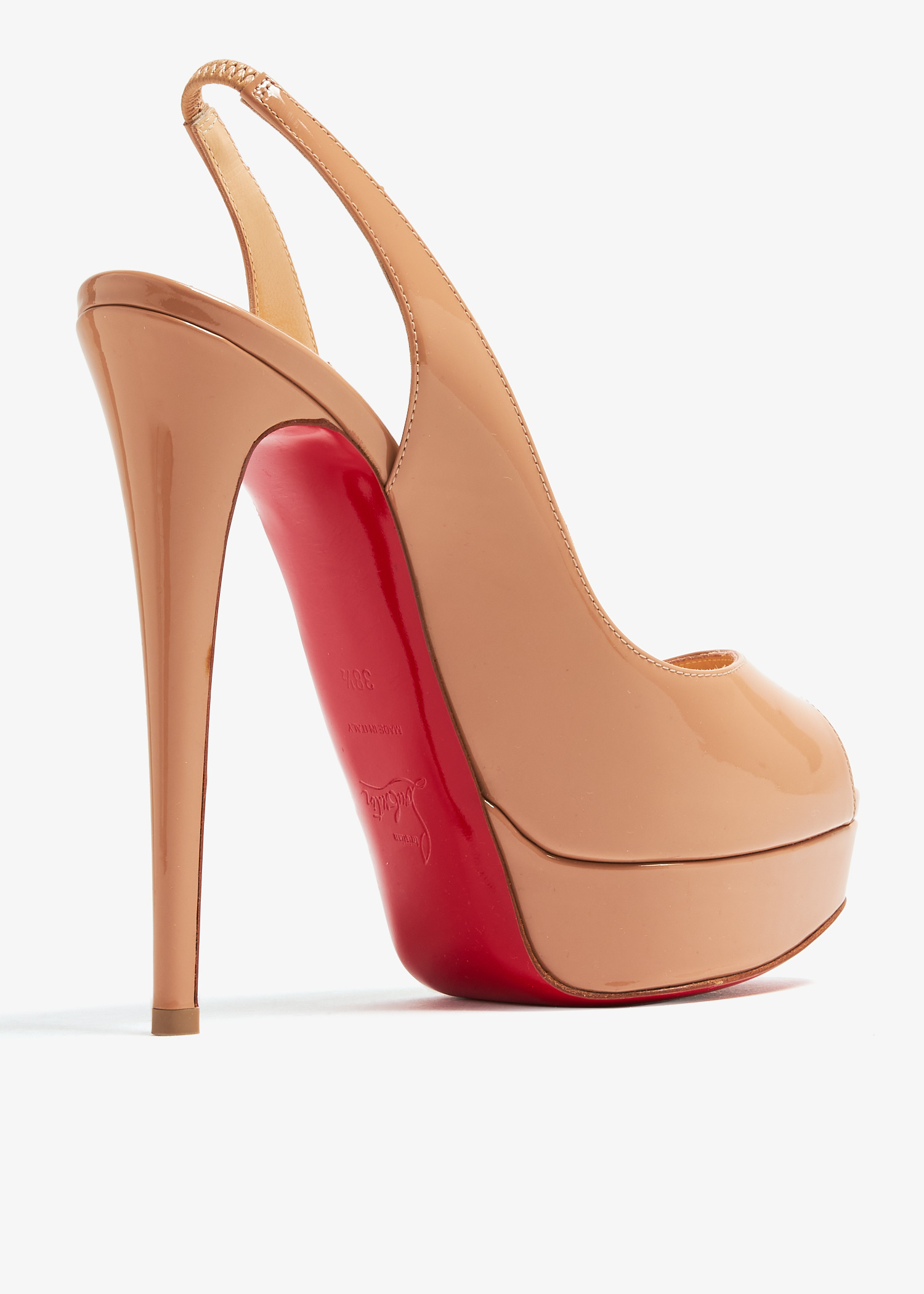 Christian Louboutin Pre-Loved Lady Peep Sling 120 pumps for Women
