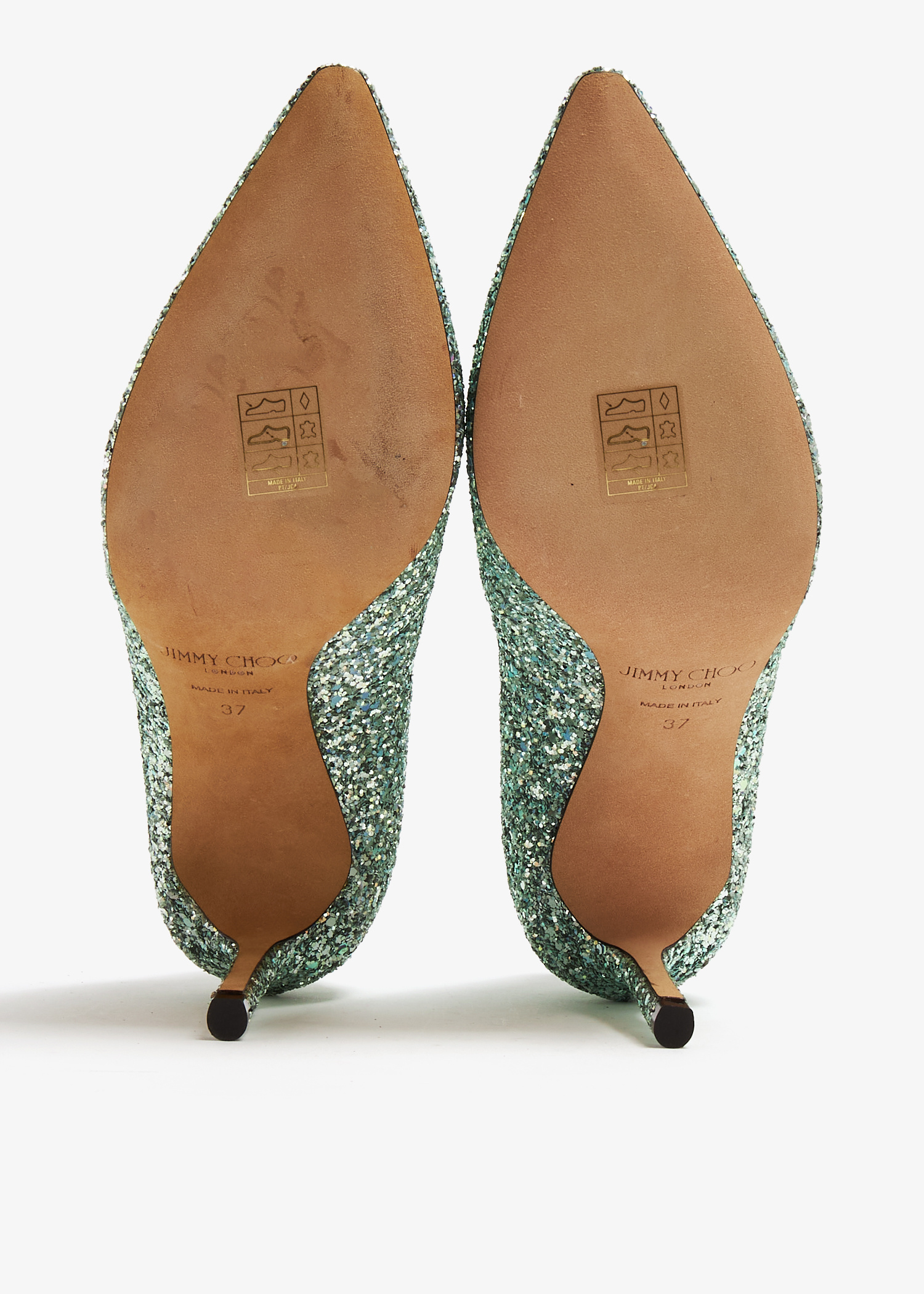 靴 JIMMY CHOO Romy 85 glitter pumps Platinum Ice Dusty Glitter Pointy Toe Pumps | Romy 85