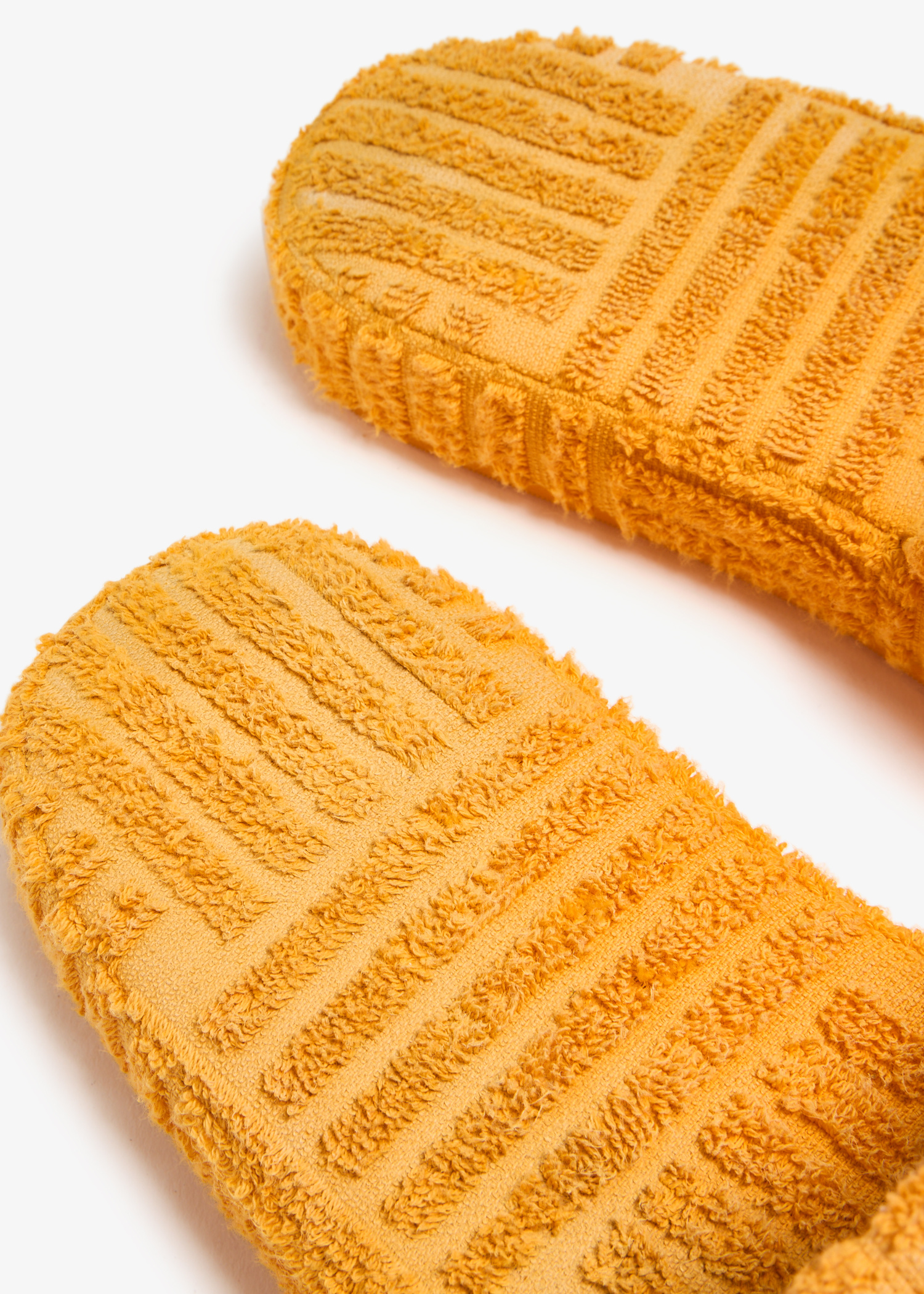 Bottega Veneta Pre-Loved Resort Sponge slides for Men - Orange in