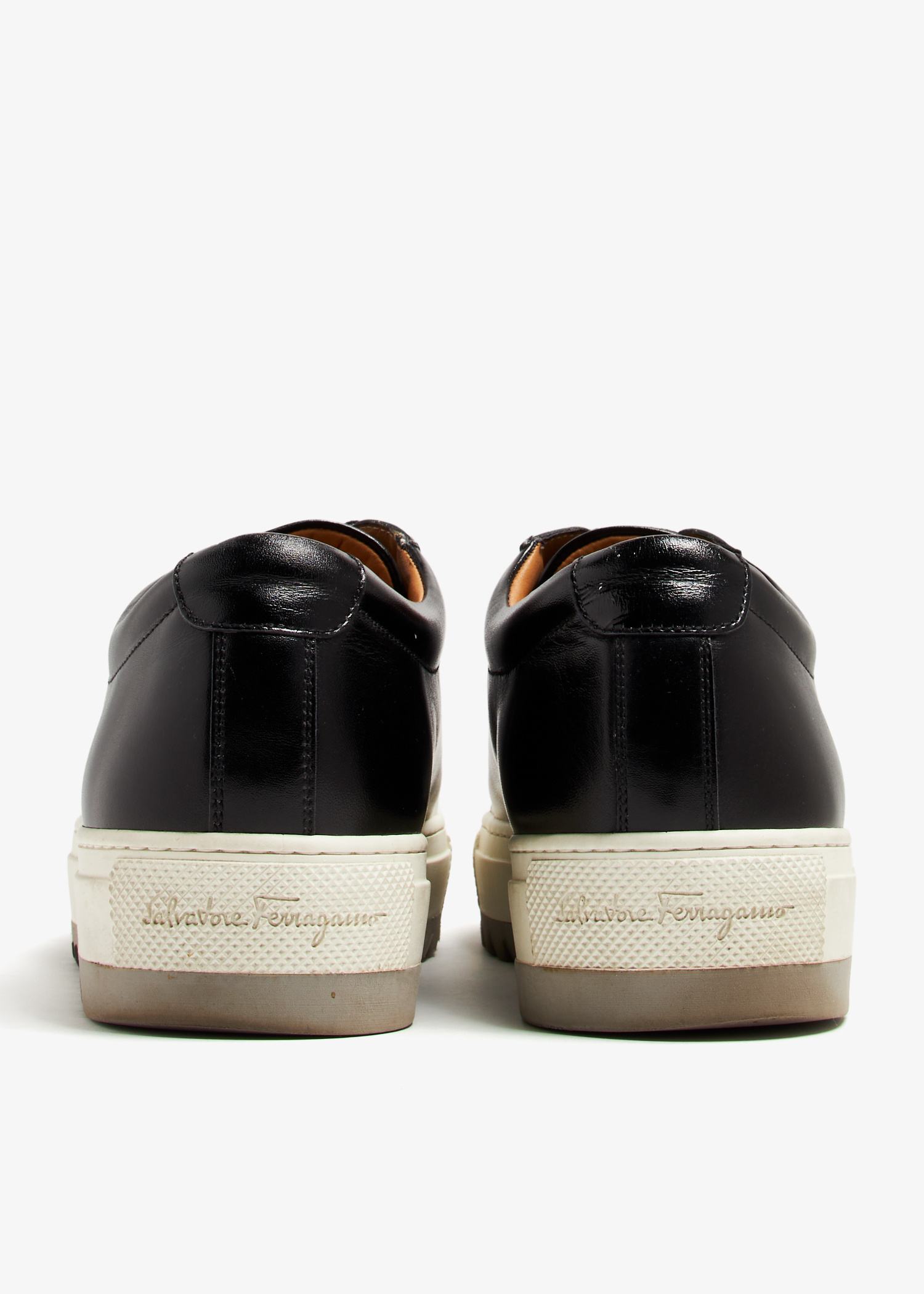 Salvatore Ferragamo Pre-Loved Ombre sneakers for Men - White in