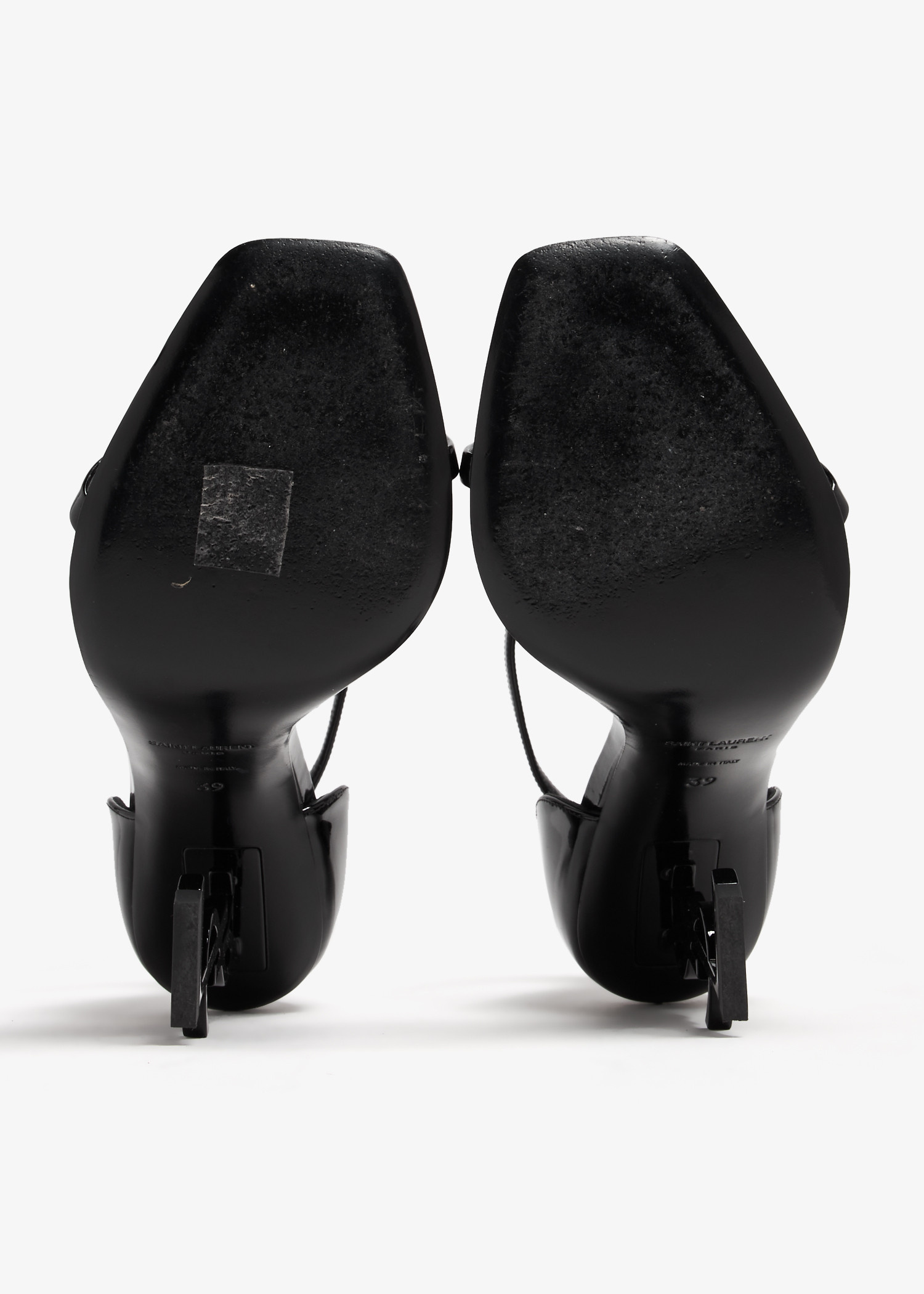 Saint Laurent Pre-Loved Opyum sandals for Women - Black in UAE
