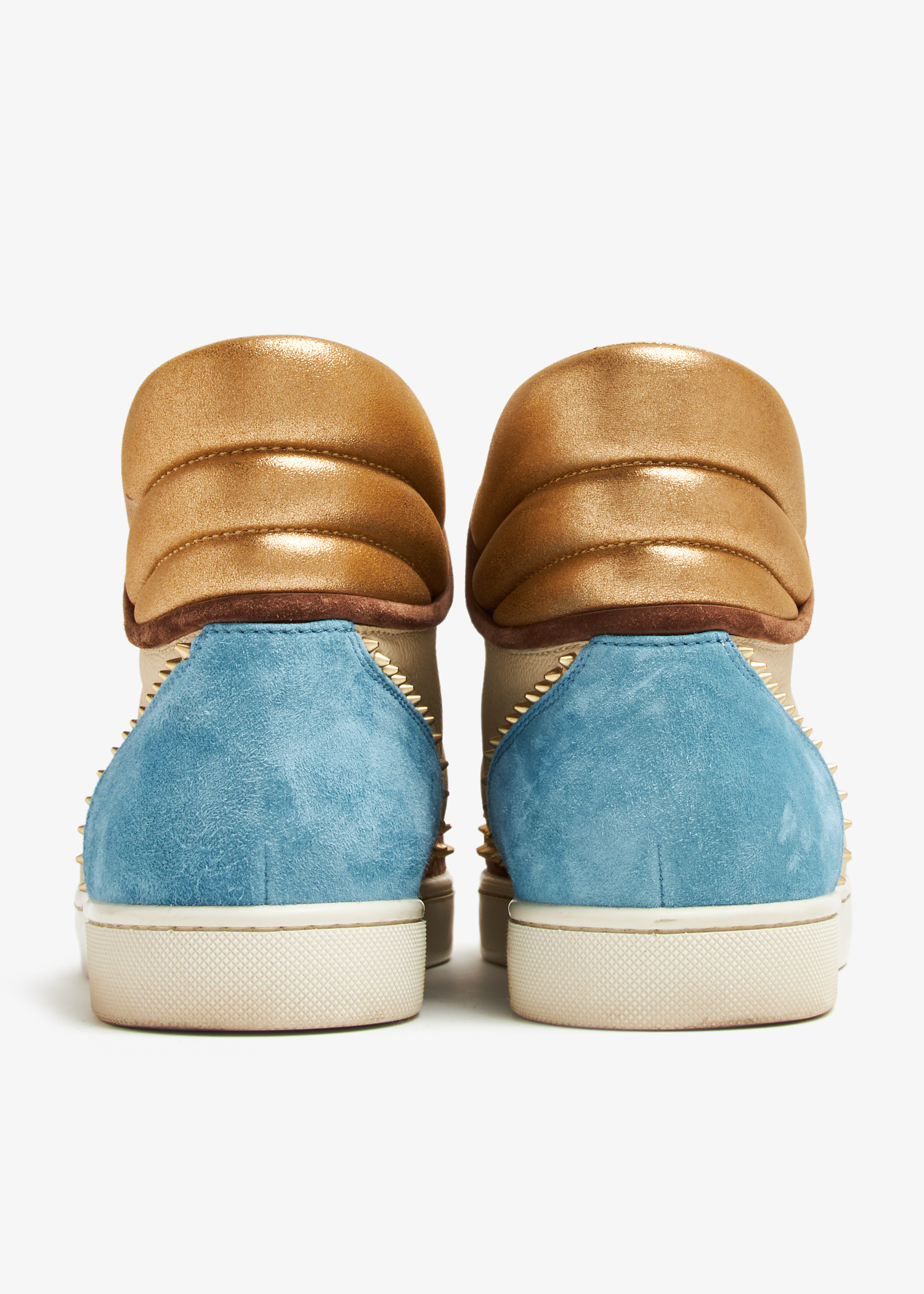 Christian Louboutin Pre-Loved Spike high-top sneakers for
