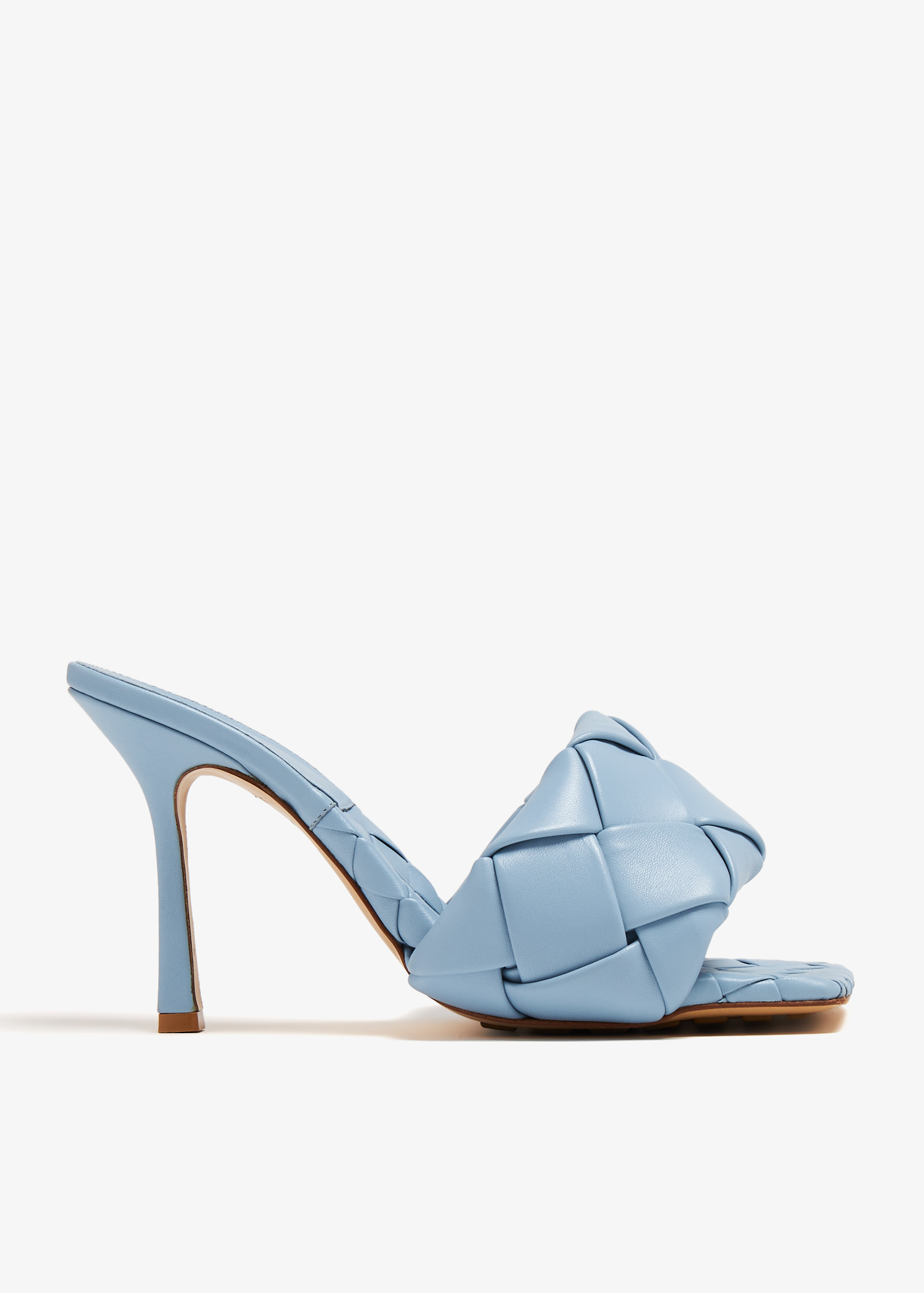 Bottega Veneta Pre-Loved Lido mules for Women - Blue in UAE