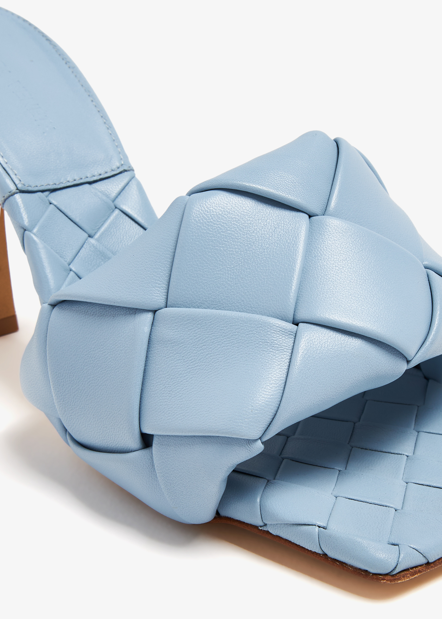 Bottega Veneta Pre-Loved Lido mules for Women - Blue in UAE