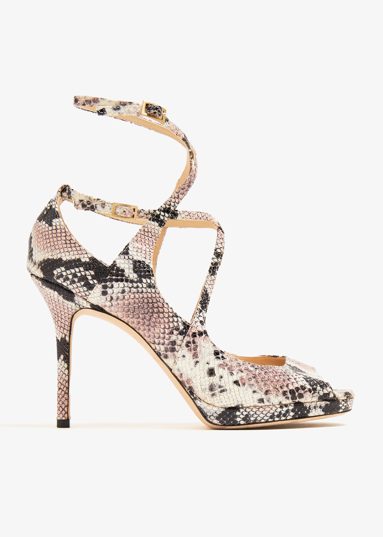 Jimmy Choo Pre-Loved Arica sandals for Women - Animal