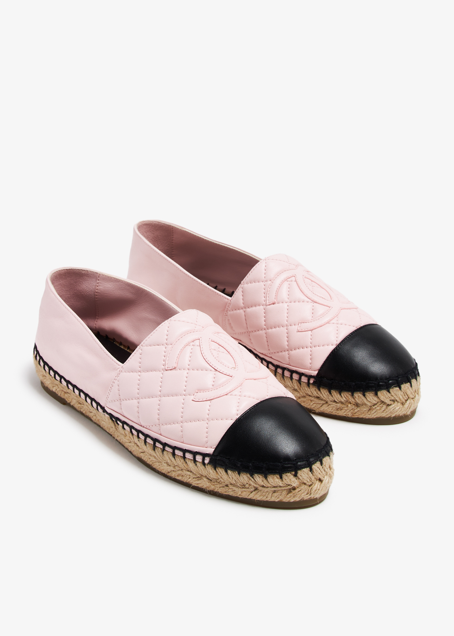Chanel Pre-Loved CC logo espadrilles for Women - Pink in UAE