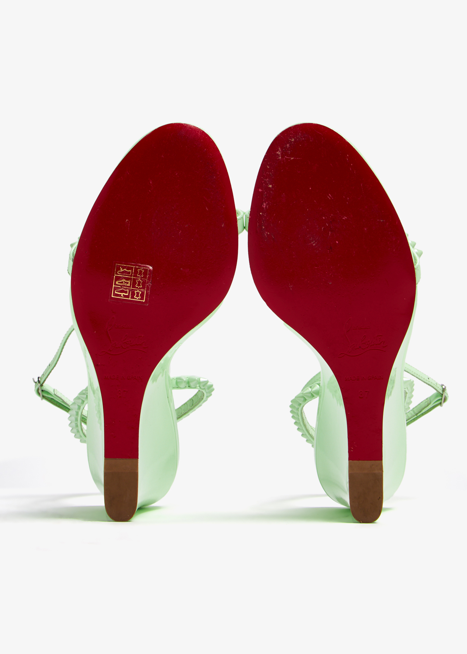 Christian Louboutin Pre-Loved So Me 85 wedge sandals for