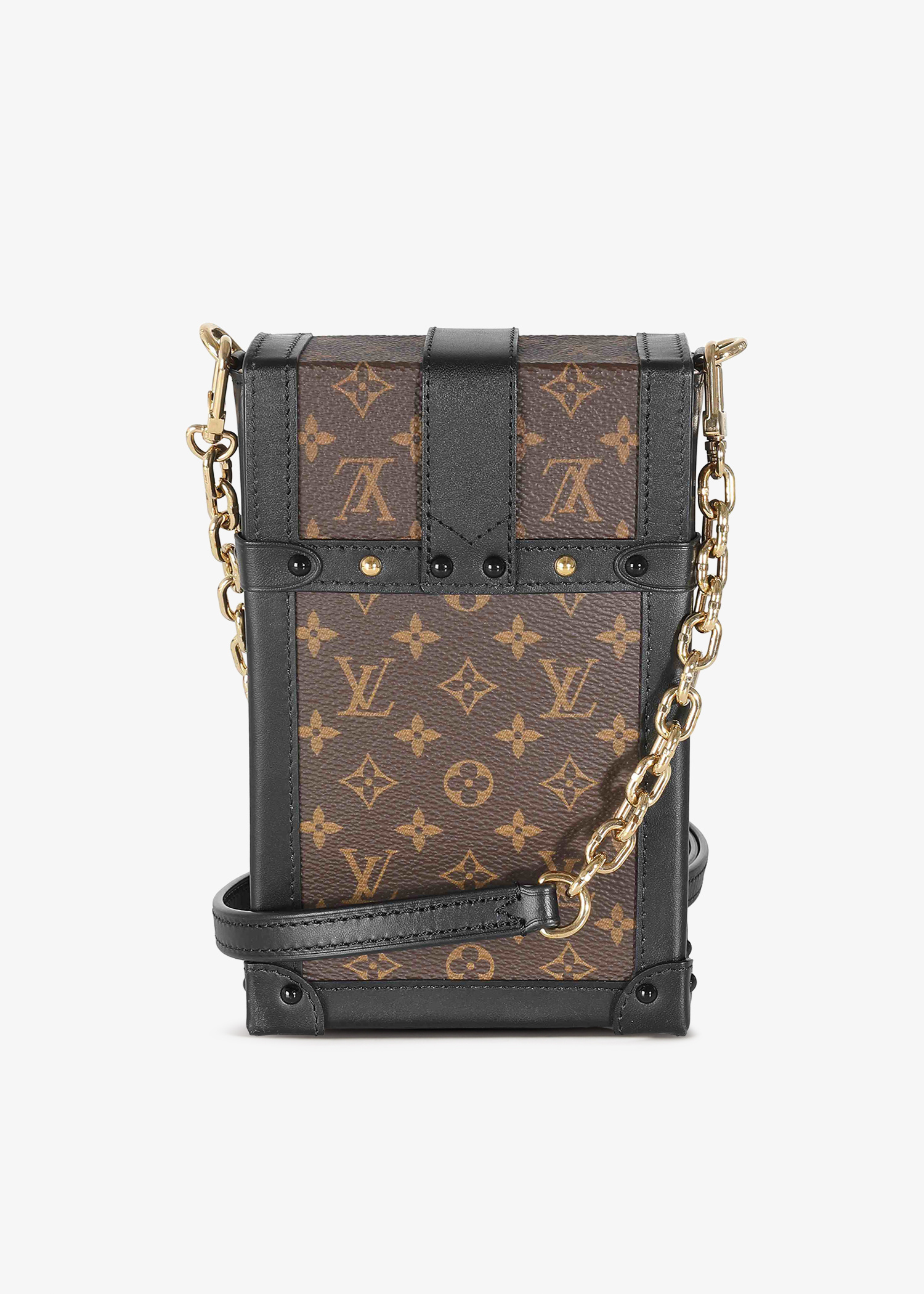 Louis Vuitton Pre-Loved Vertical Trunk Pochette bag for Women